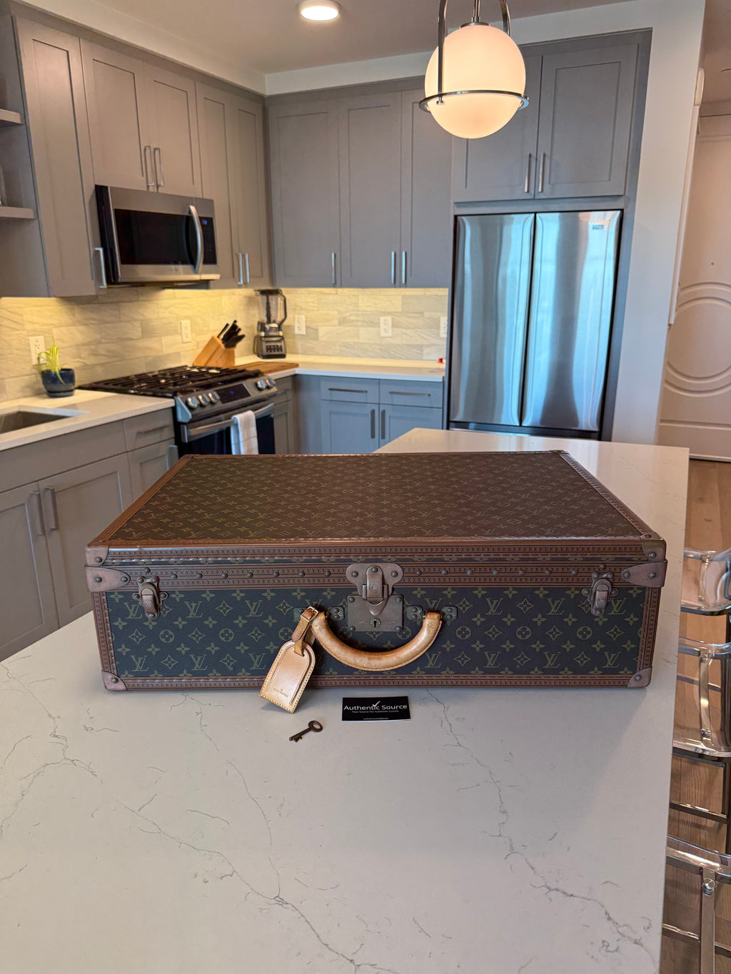 Louis Vuitton Alzer 75 Trunk