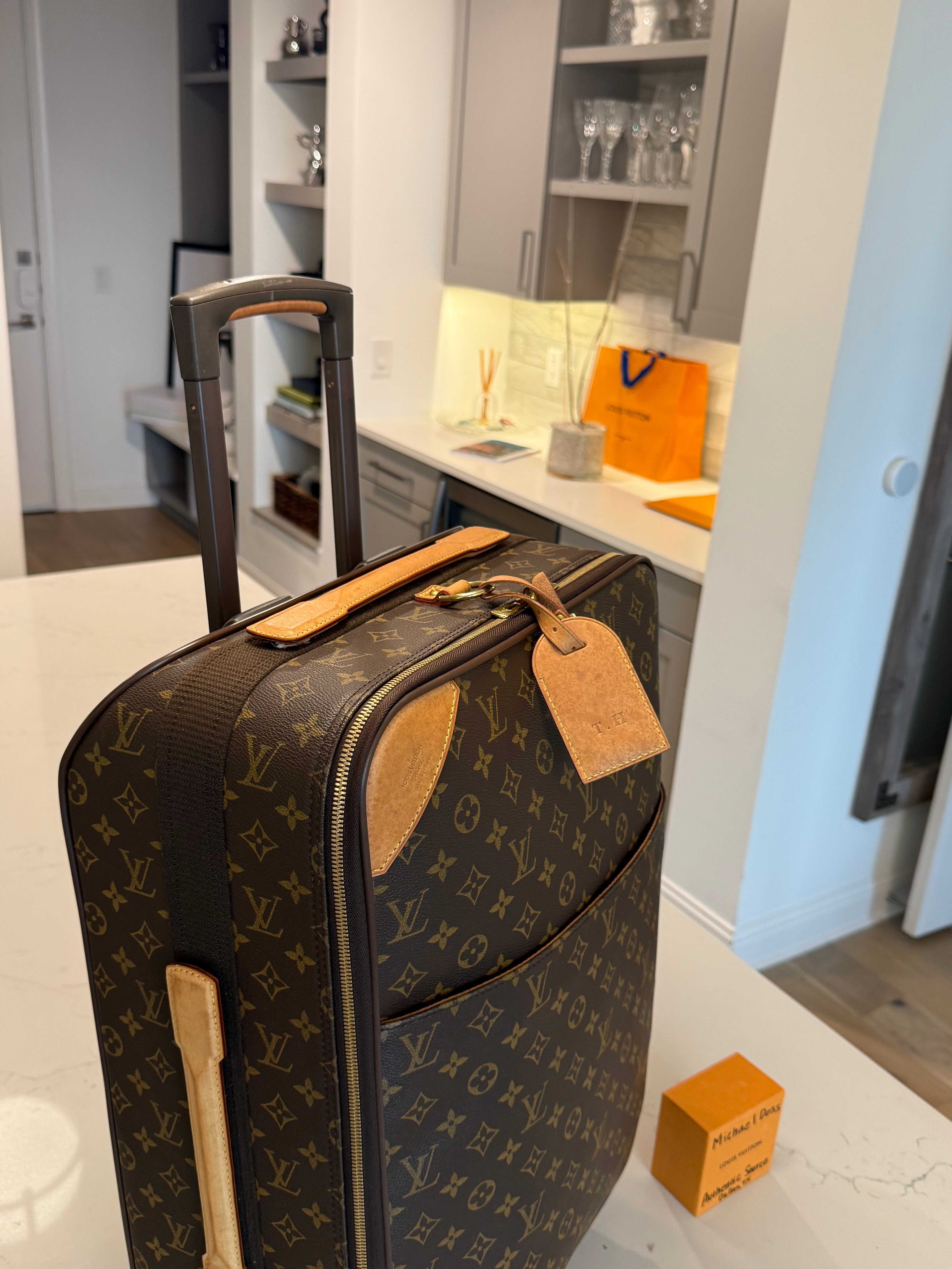 Louis Vuitton Pegase 55 Rolling Luggage