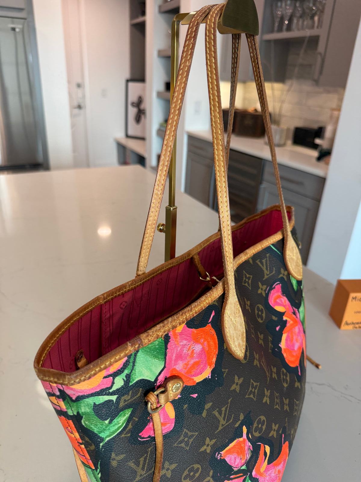 Louis Vuitton Neverfull MM Roses