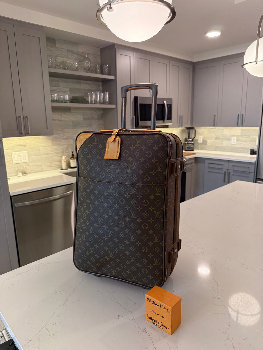 Louis Vuitton Pegase 55 Rolling Luggage
