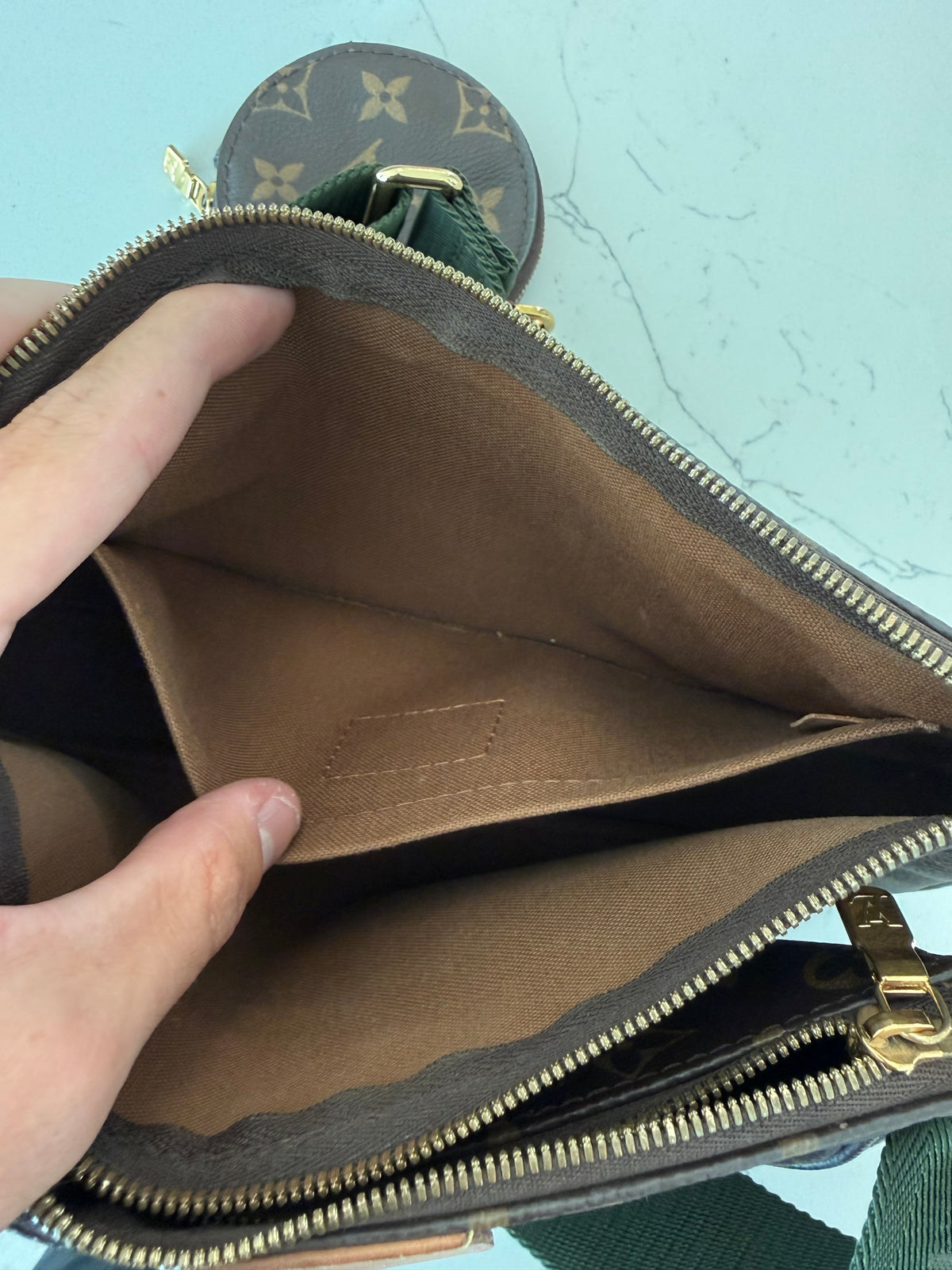 Louis Vuitton Multi Pochette Accessories Khaki