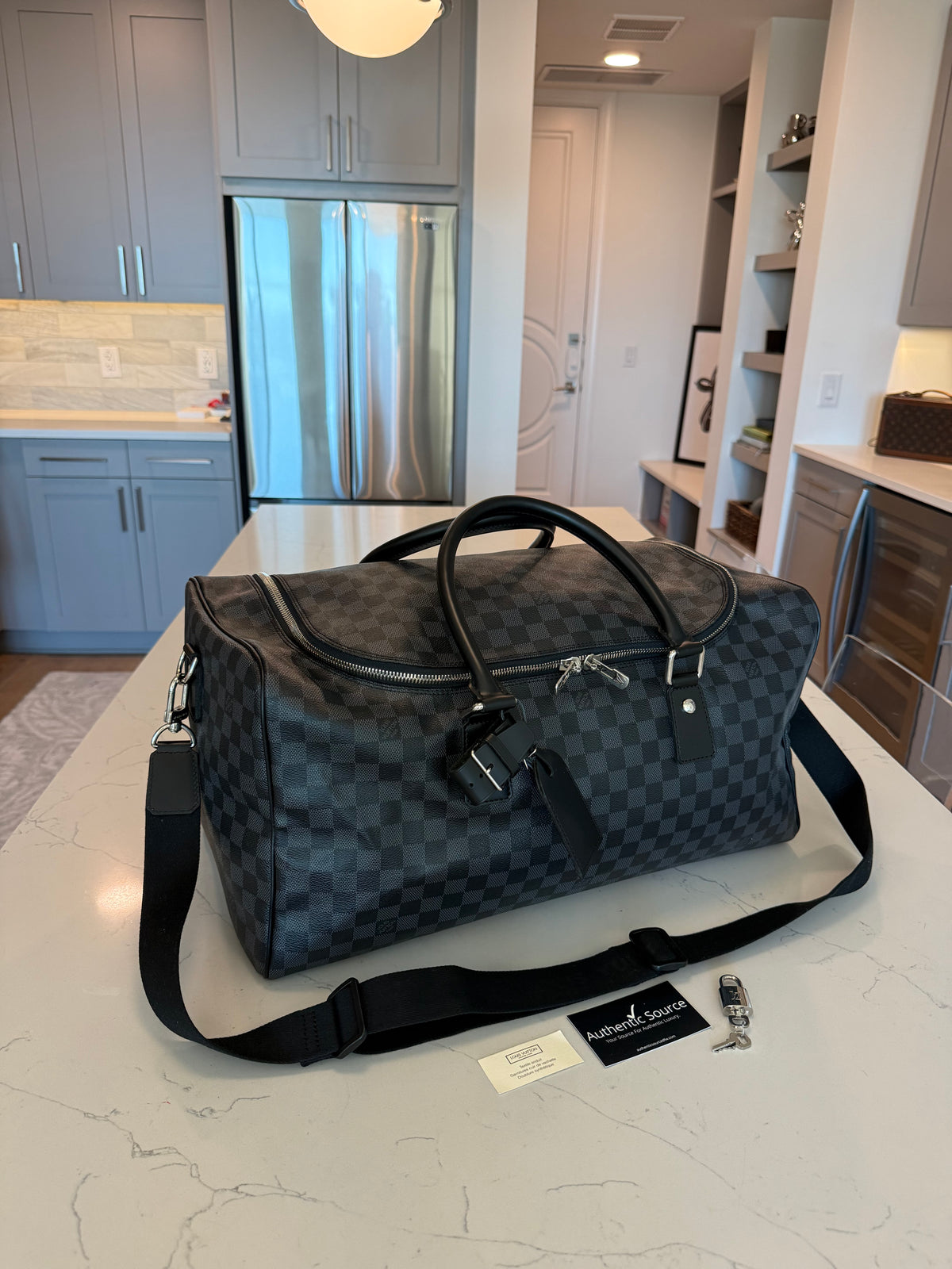 Louis Vuitton Roadster 50 Damier Graphite