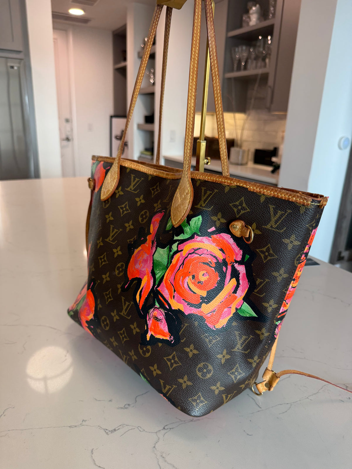 Louis Vuitton Neverfull MM Roses