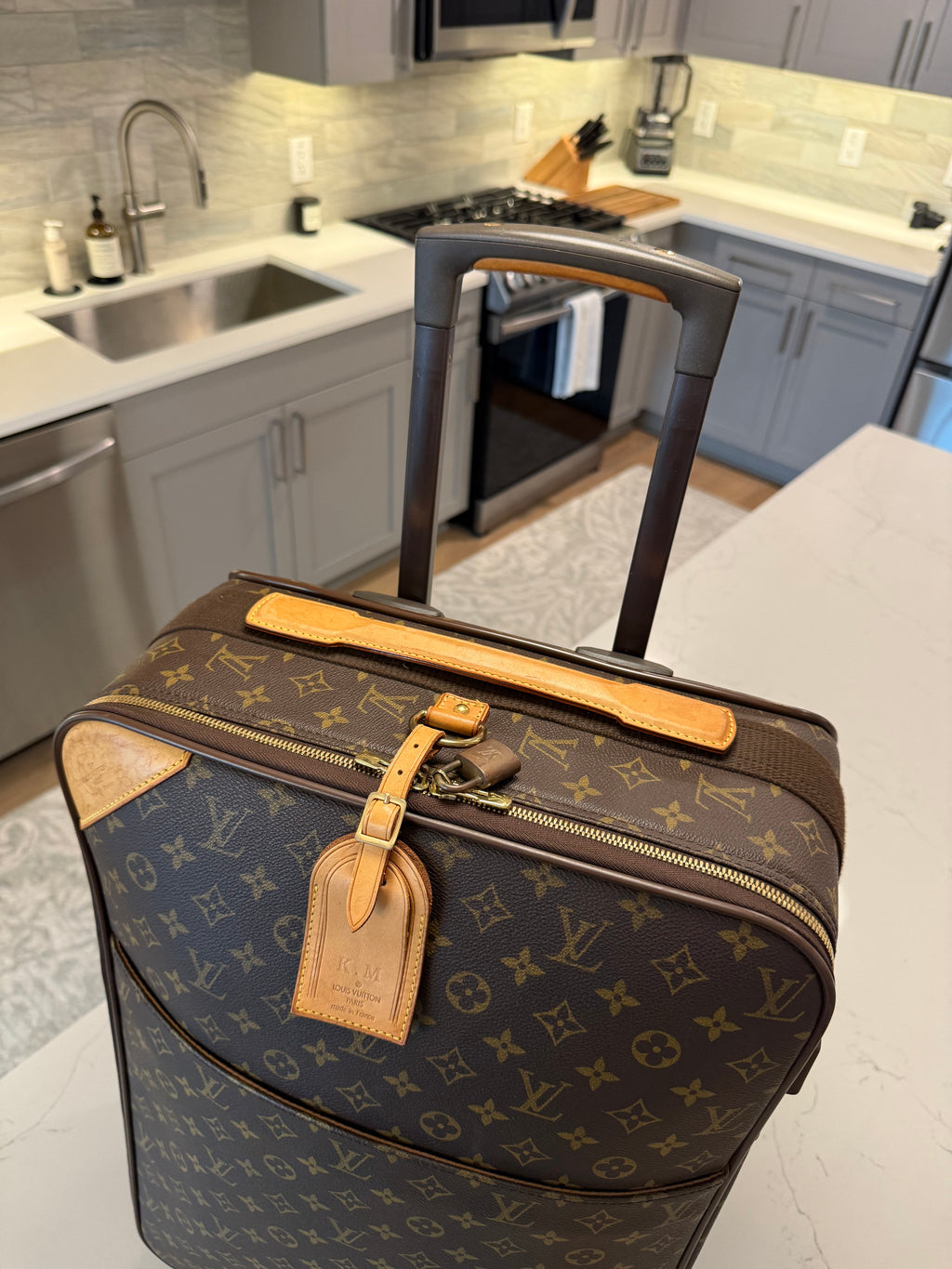 Louis Vuitton Pegase 55 Rolling Luggage
