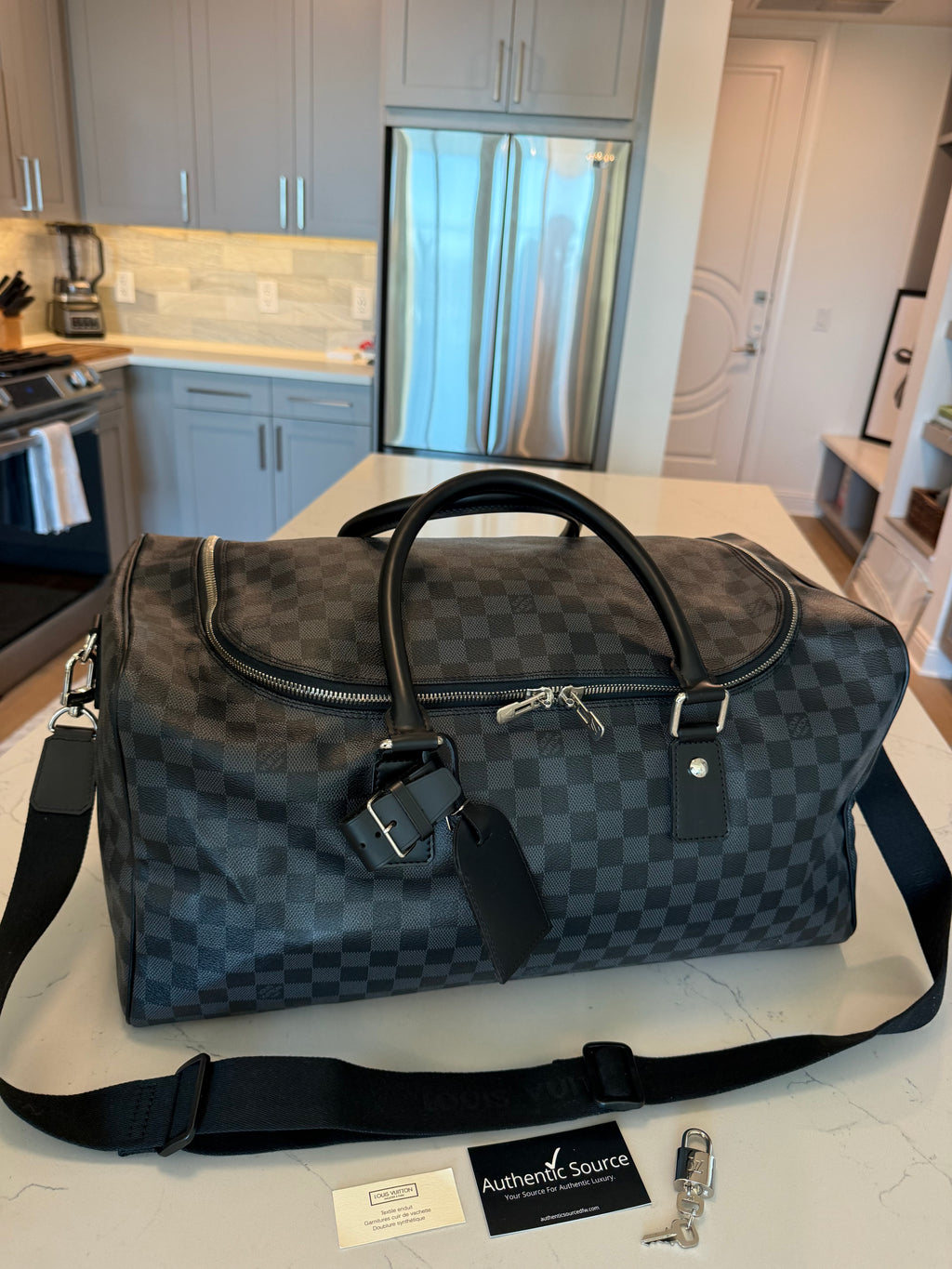 Louis Vuitton Roadster 50 Damier Graphite