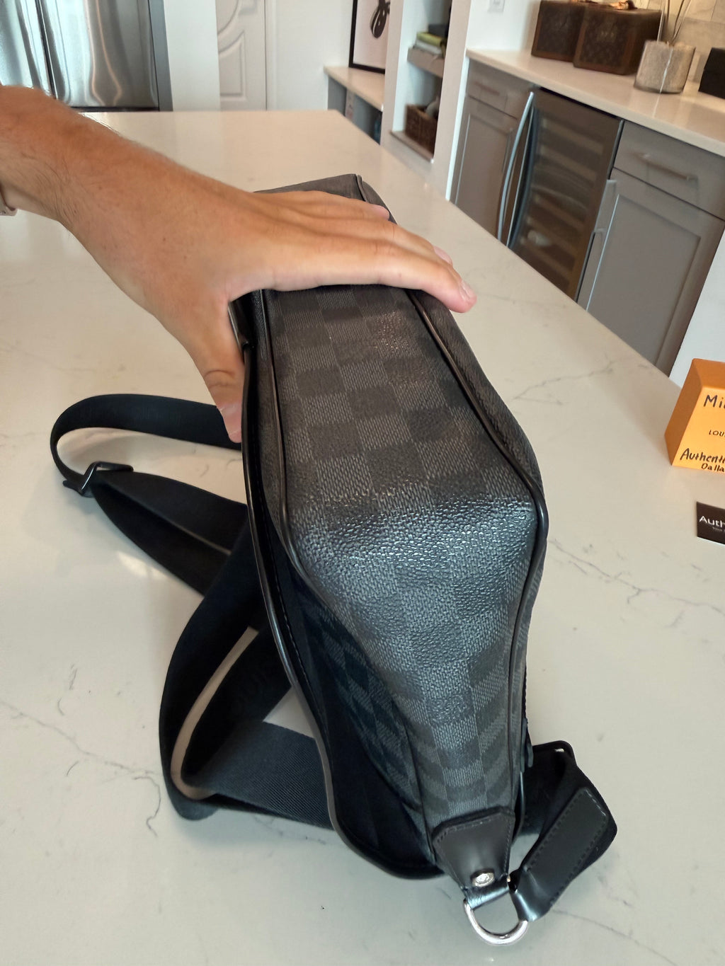 Louis Vuitton Daniel MM Damier Graphite