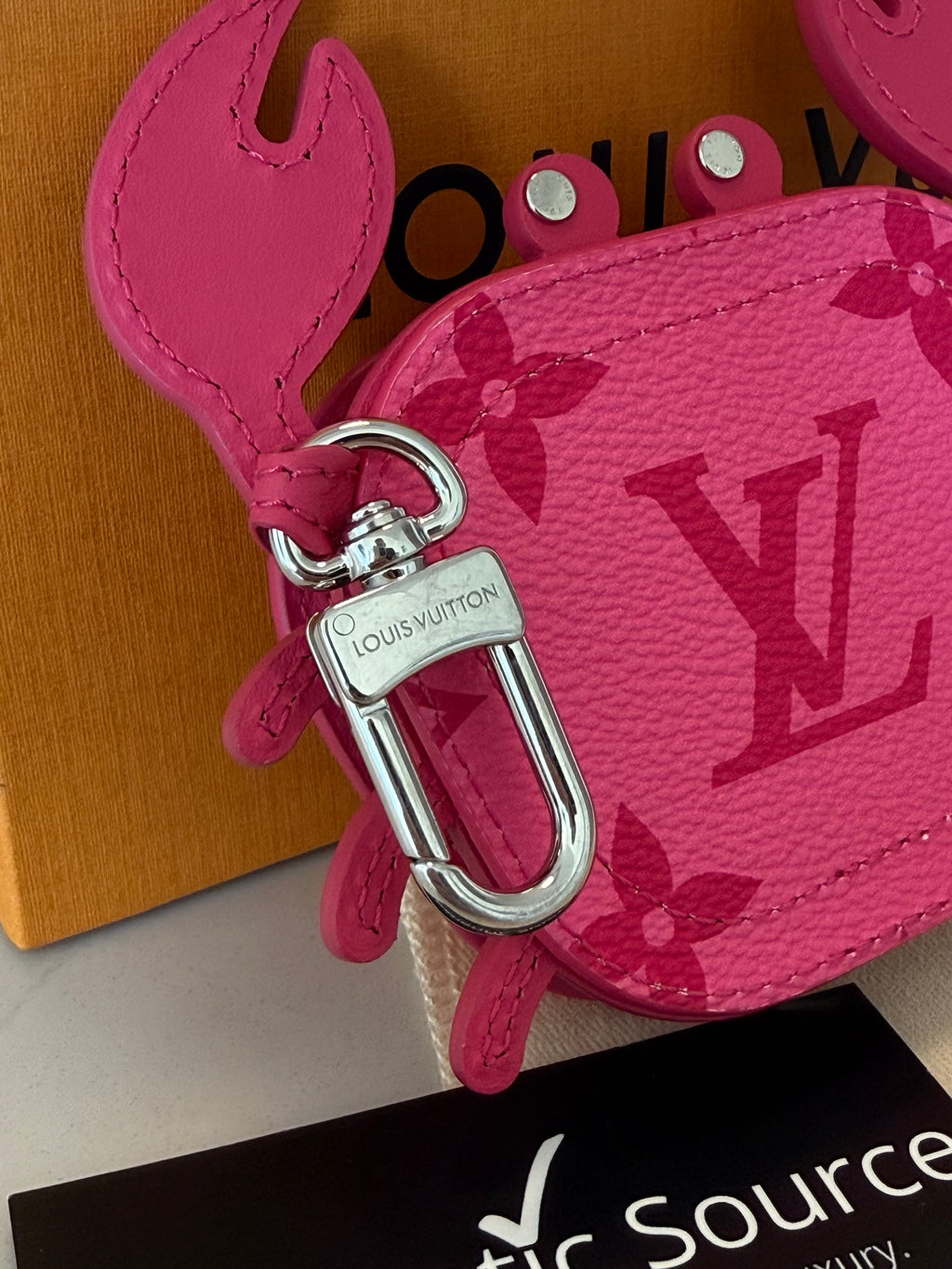 Louis Vuitton Crab Bag Charm Coin Pouch