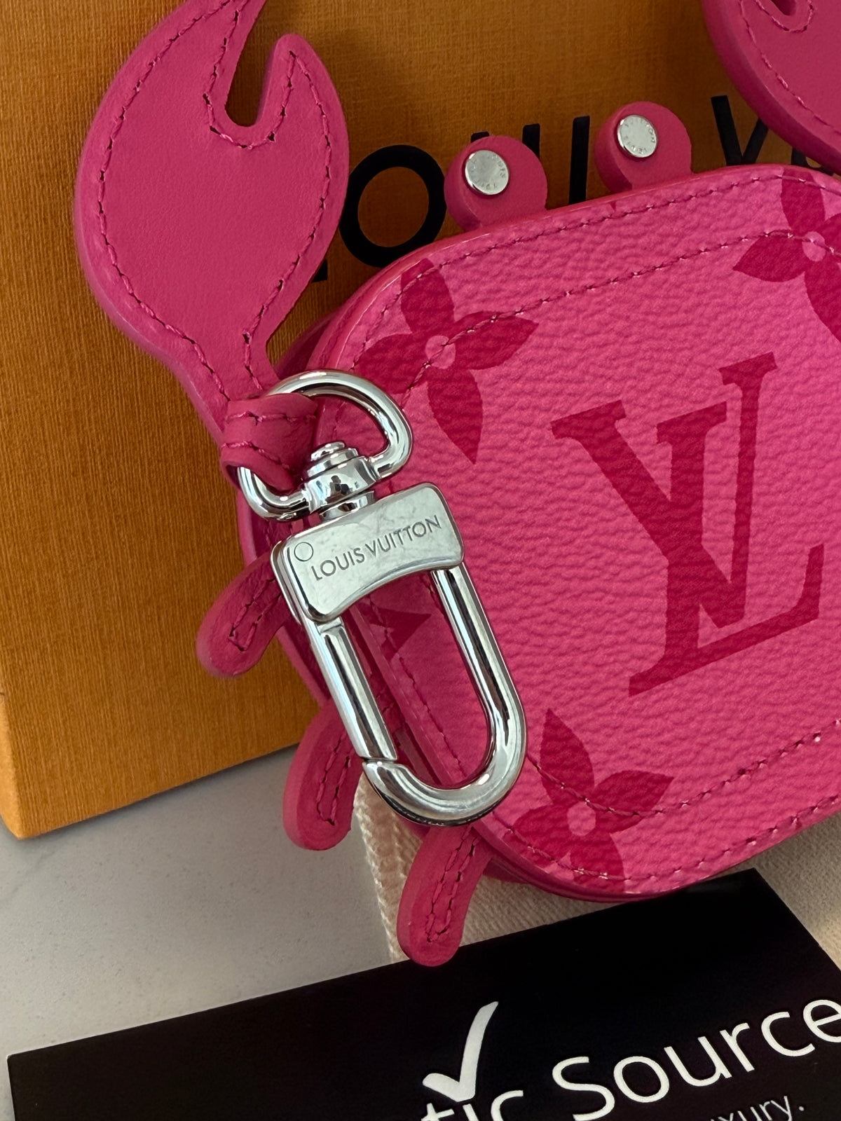 Louis Vuitton Crab Bag Charm Coin Pouch
