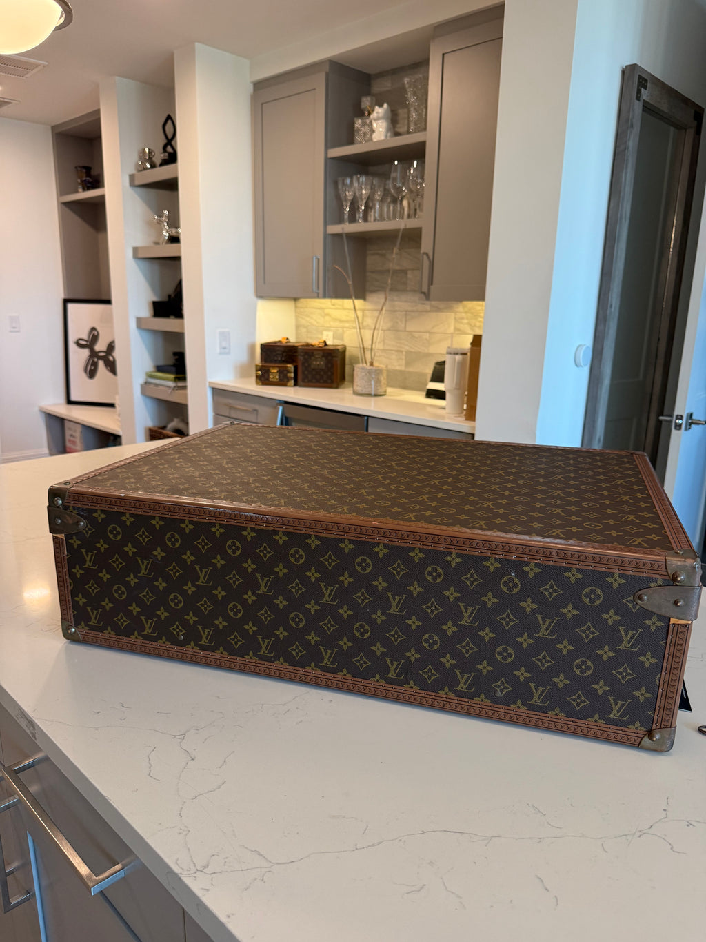 Louis Vuitton Alzer 75 Trunk