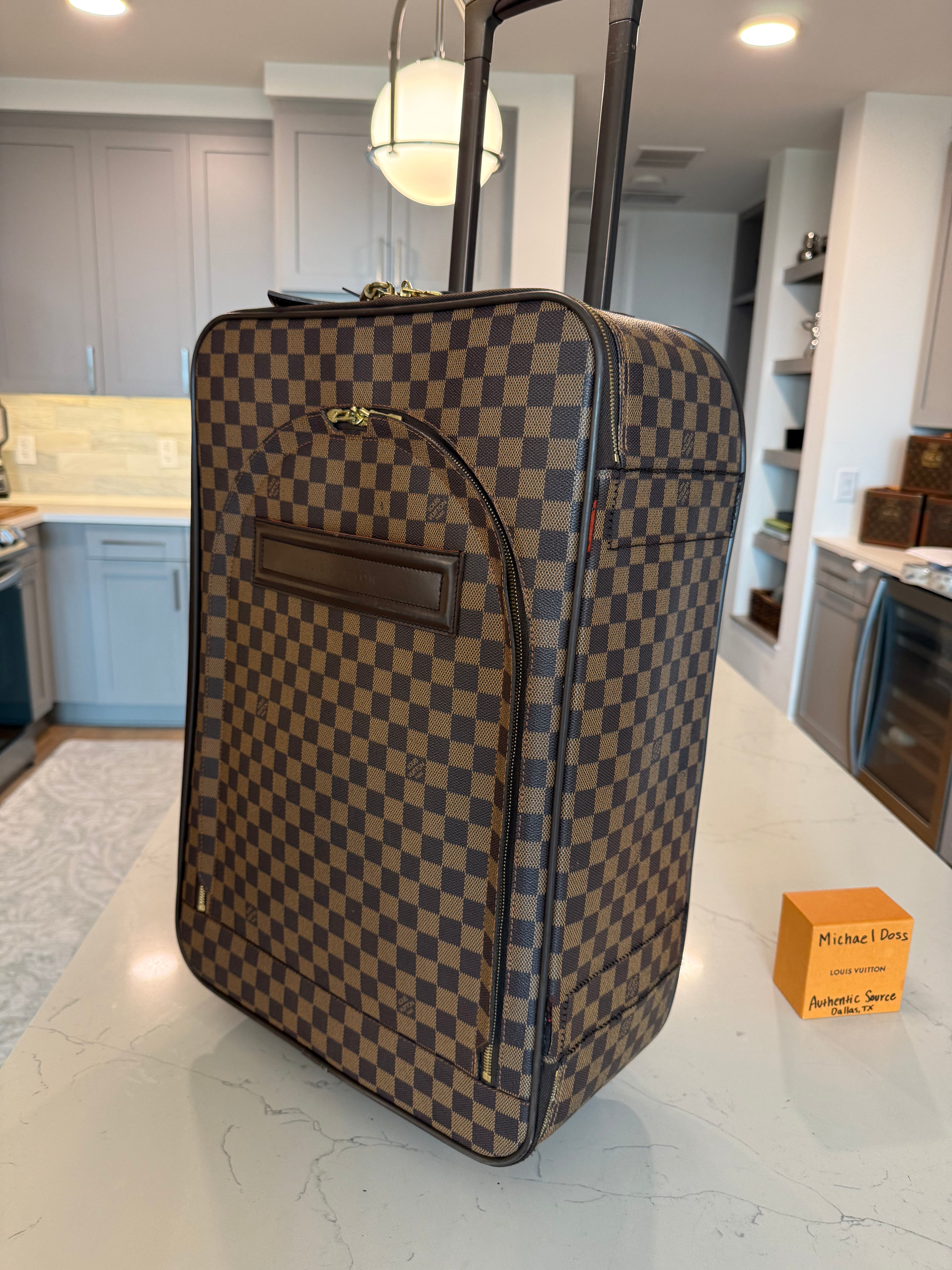 Louis Vuitton Pegase 55 Rolling Luggage