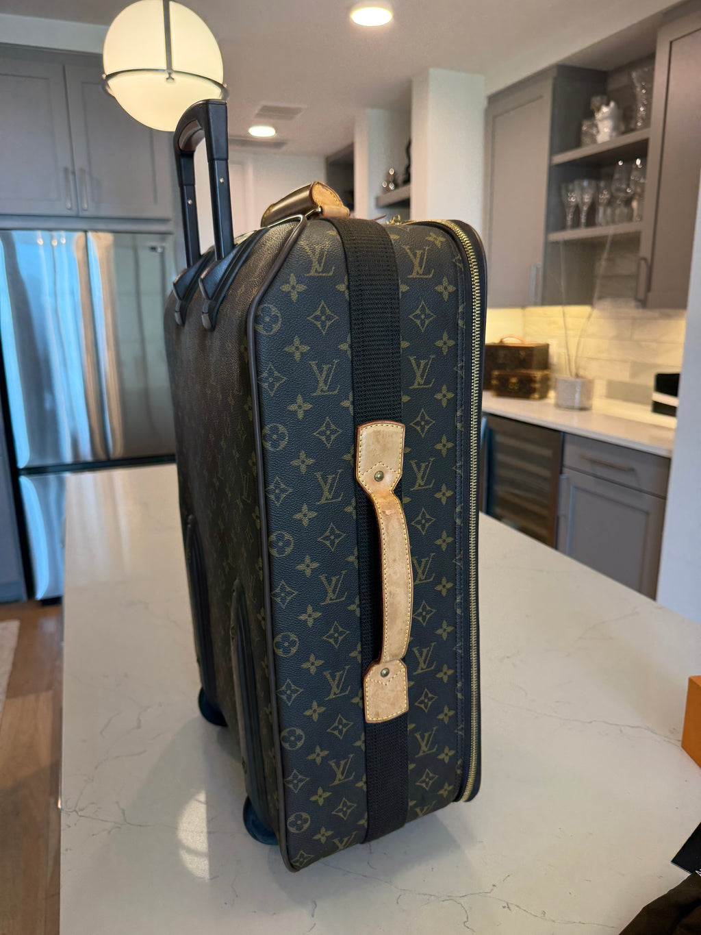 Louis Vuitton Pegase 55 Rolling Luggage