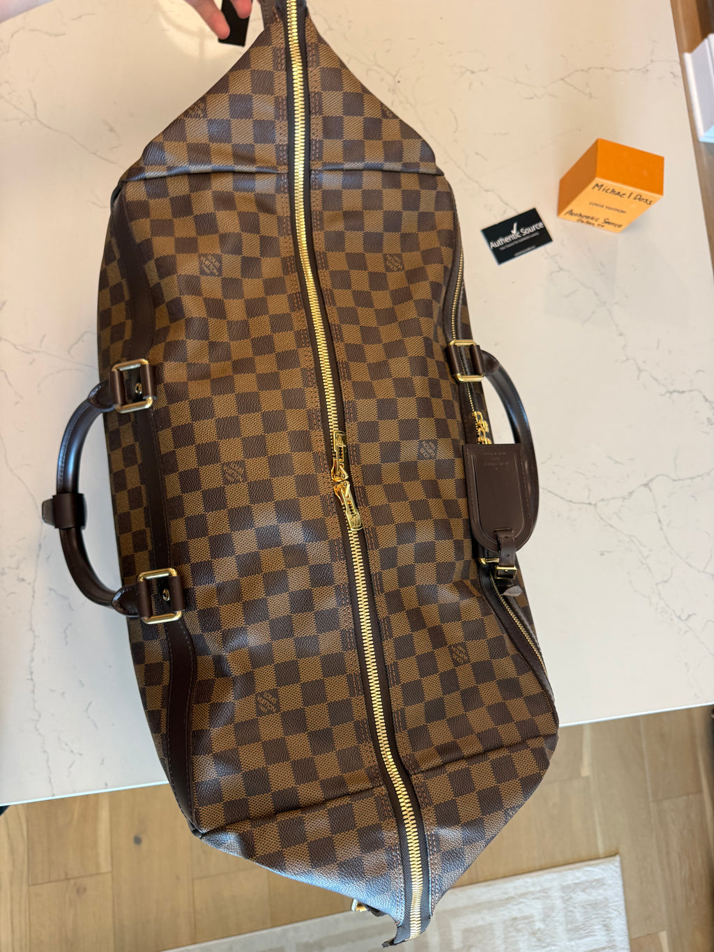 Louis Vuitton Eole 50 Rolling Duffle DE
