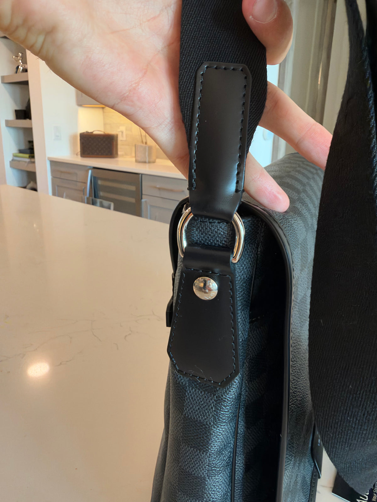 Louis Vuitton Daniel MM Damier Graphite