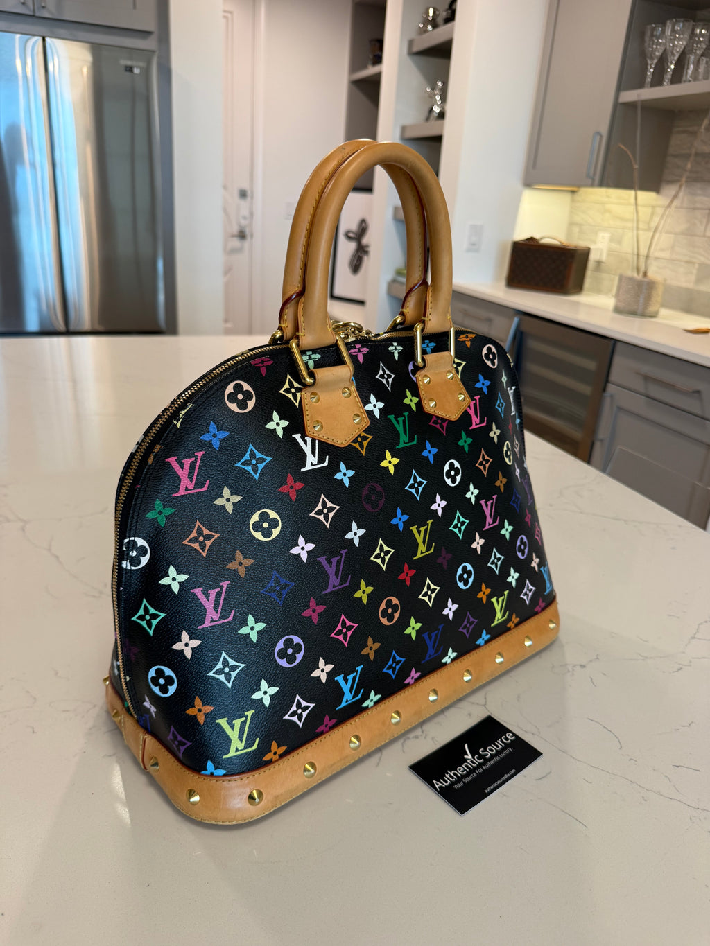 Louis Vuitton Alma GM Murakami Multicolor