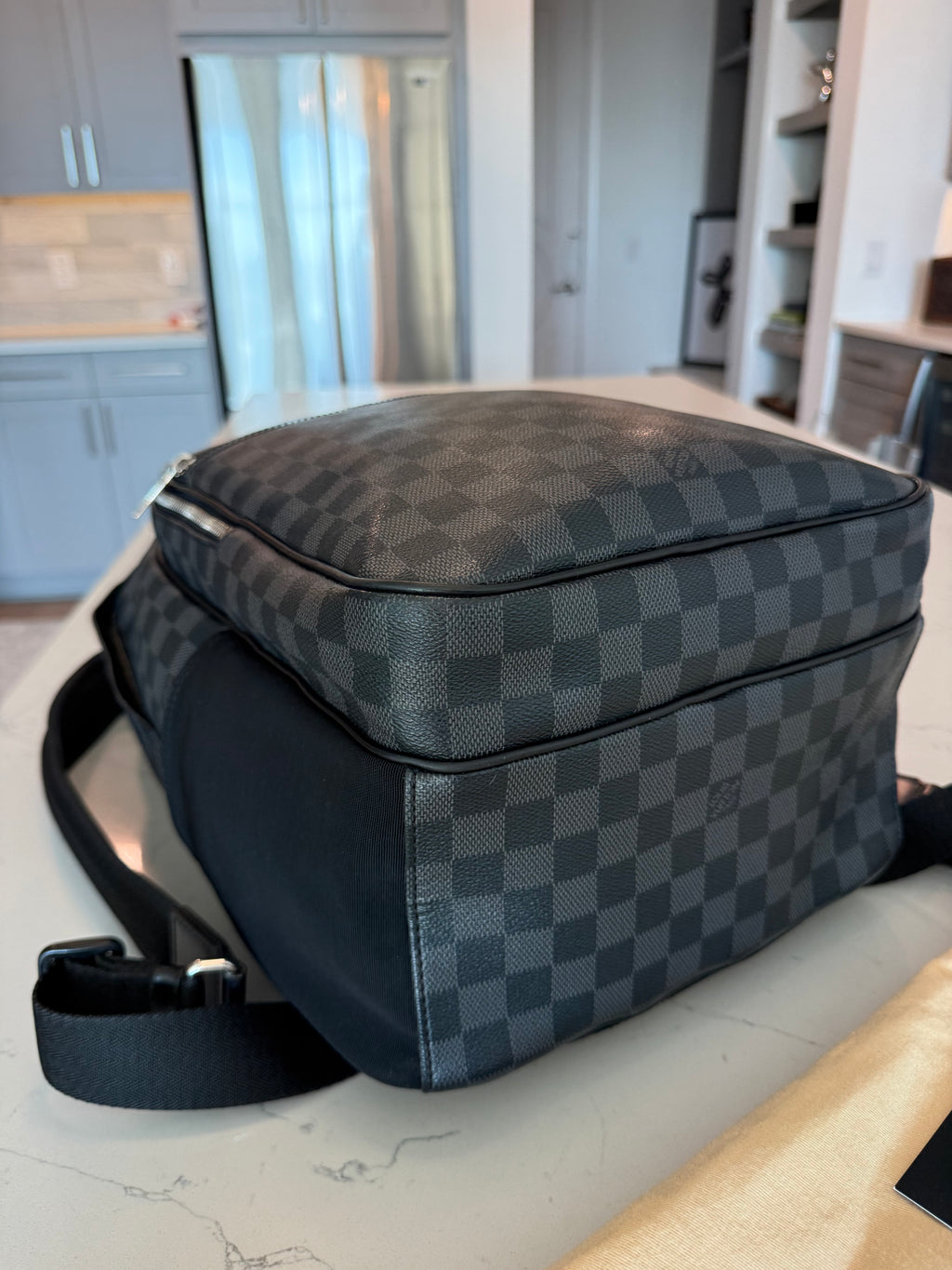Louis Vuitton Michael Backpack Damier Graphite