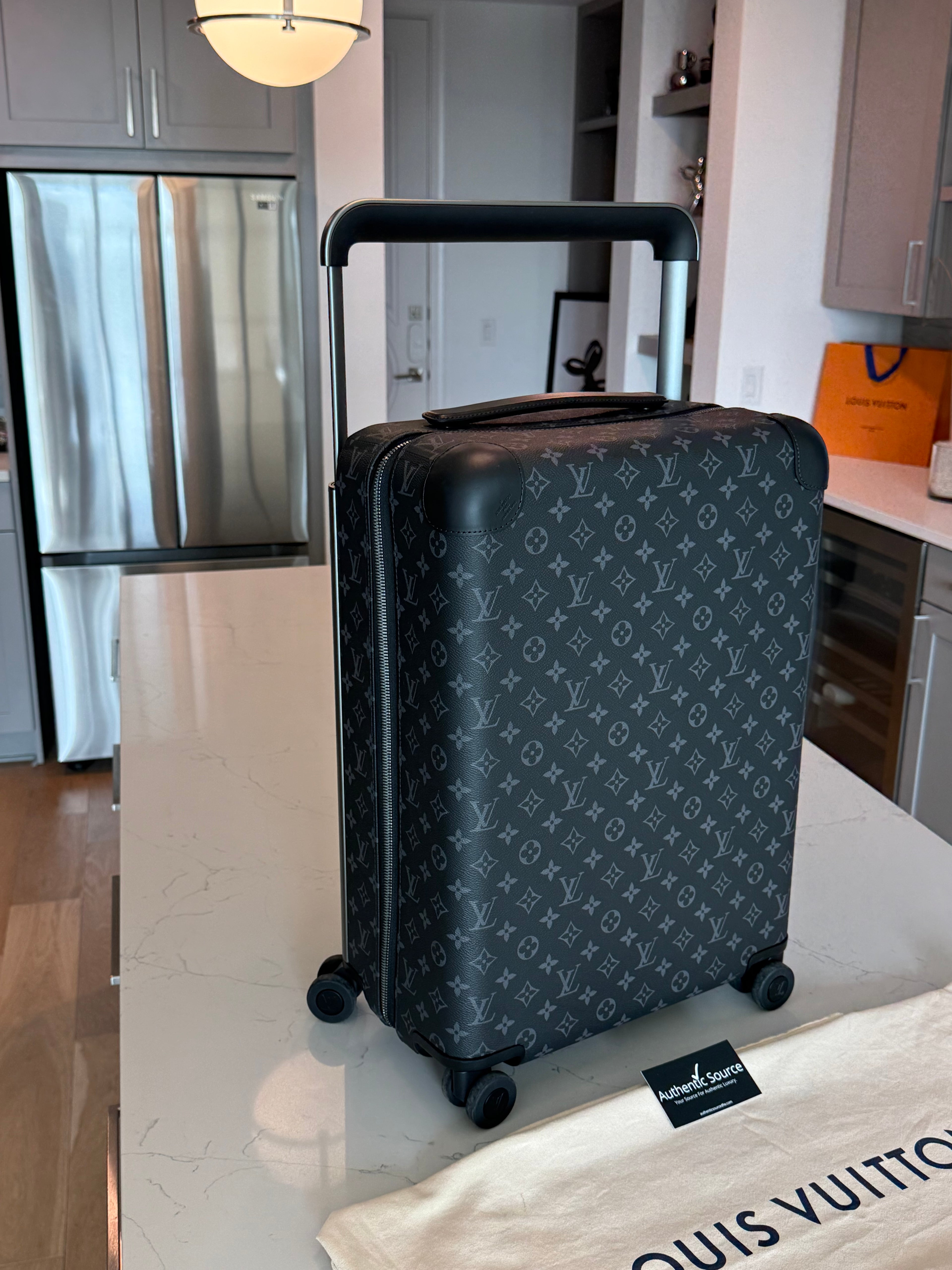 Louis Vuitton Horizon 55 Monogram Eclipse