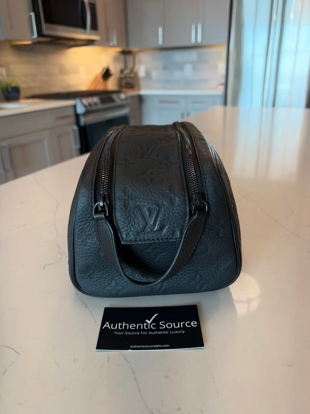 Louis Vuitton Taurillon Leather Dopp Kit