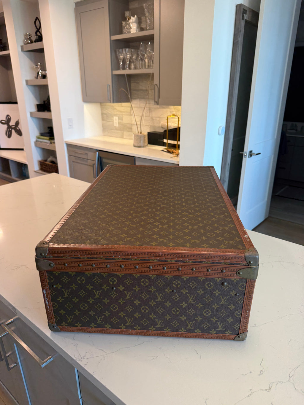 Louis Vuitton Alzer 80 Trunk