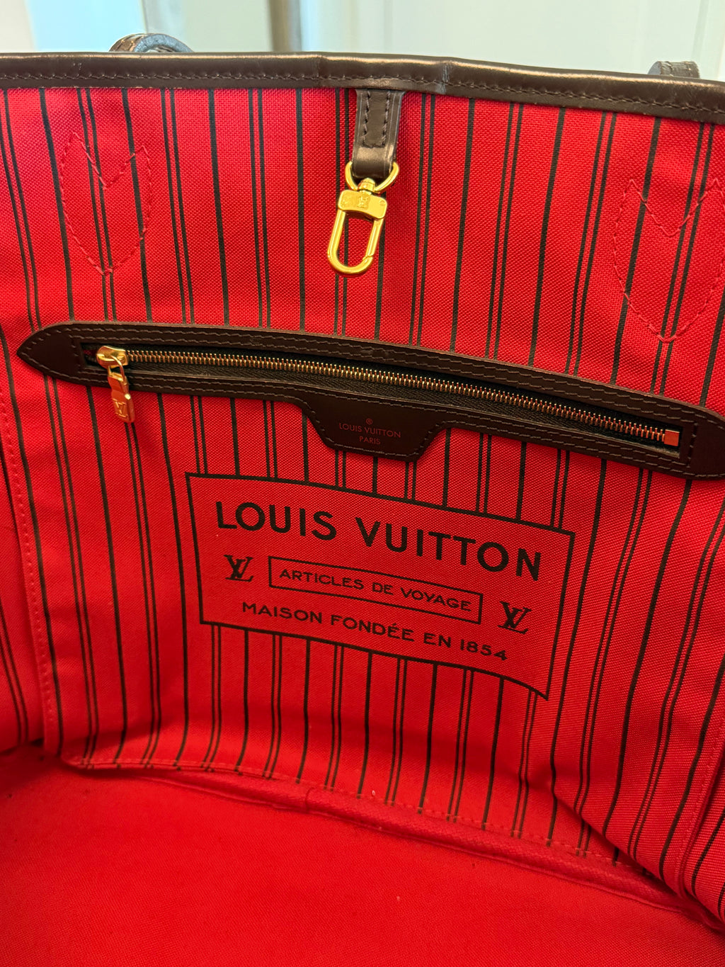 Louis Vuitton Neverfull MM Damier Ebene