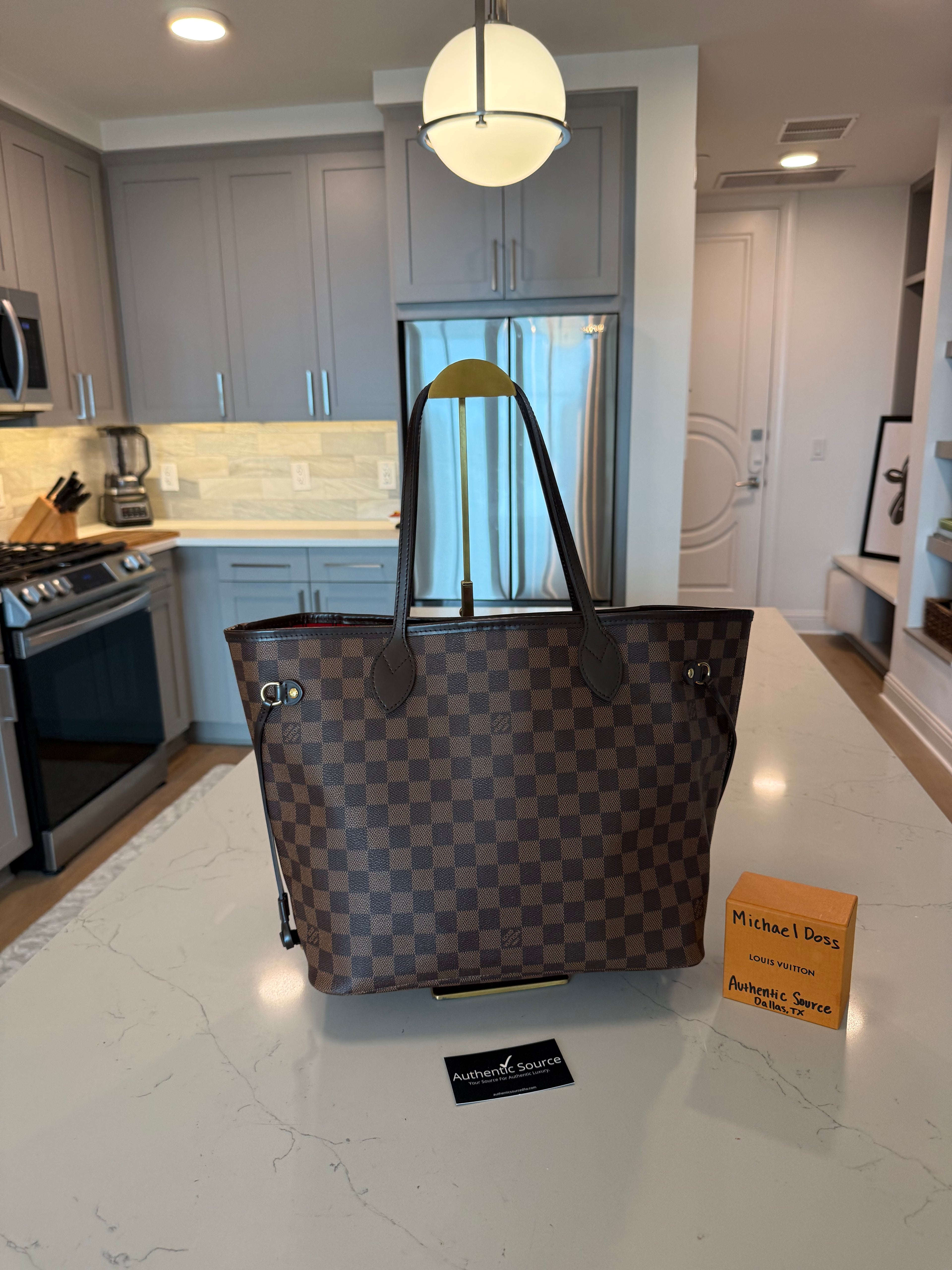 Louis Vuitton Neverfull MM Damier Ebene