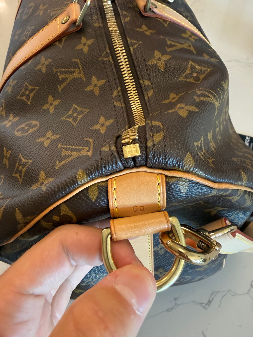 Louis Vuitton Keepall 50 Bandouliere