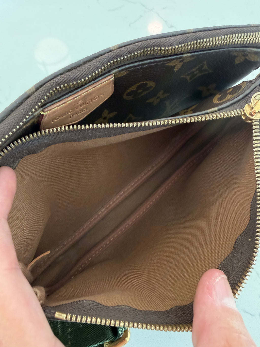 Louis Vuitton Multi Pochette Accessories Khaki