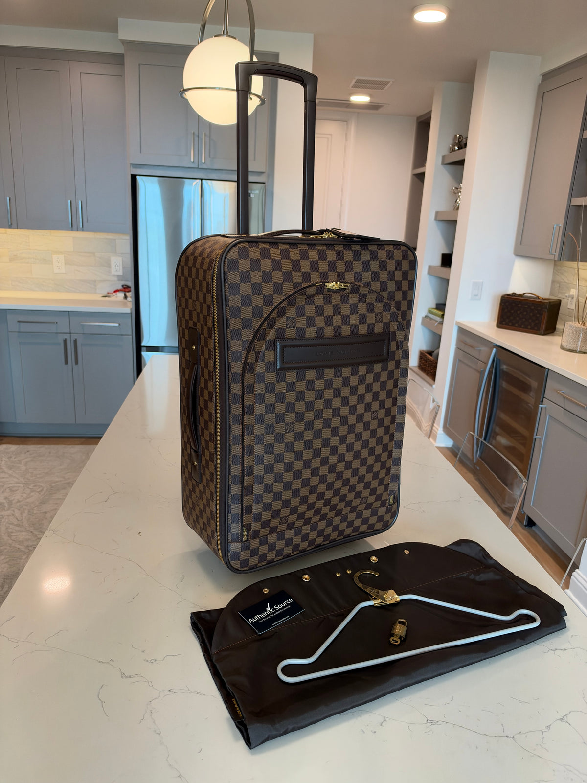 Louis Vuitton - Pegase 55 Rolling Luggage Full Set