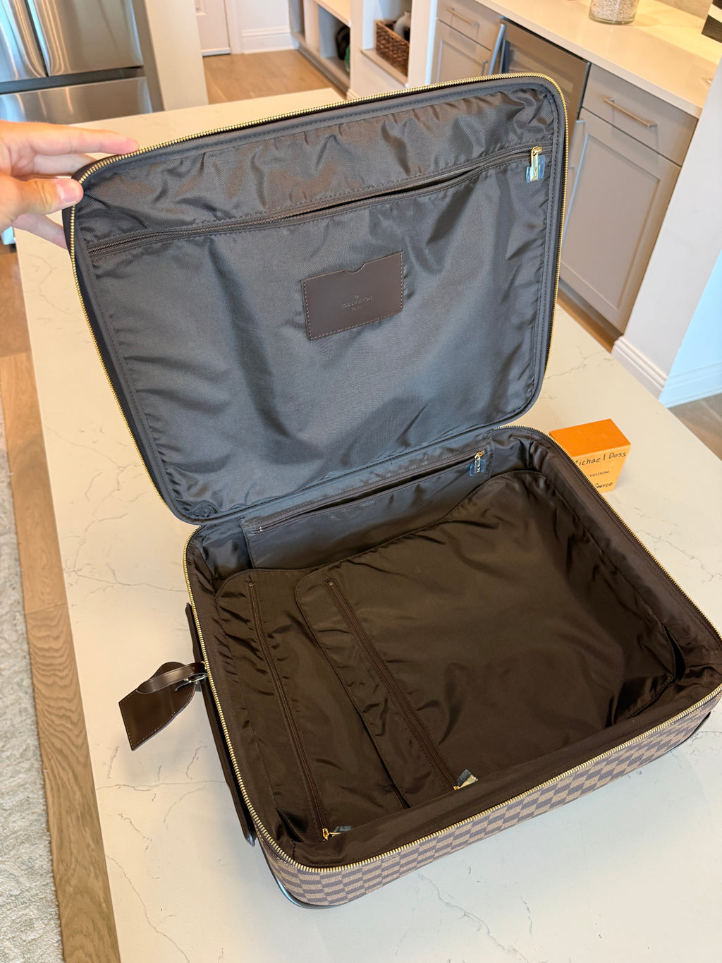 Louis Vuitton Pegase 45 Rolling Luggage DE Newer Model with Protective Cover