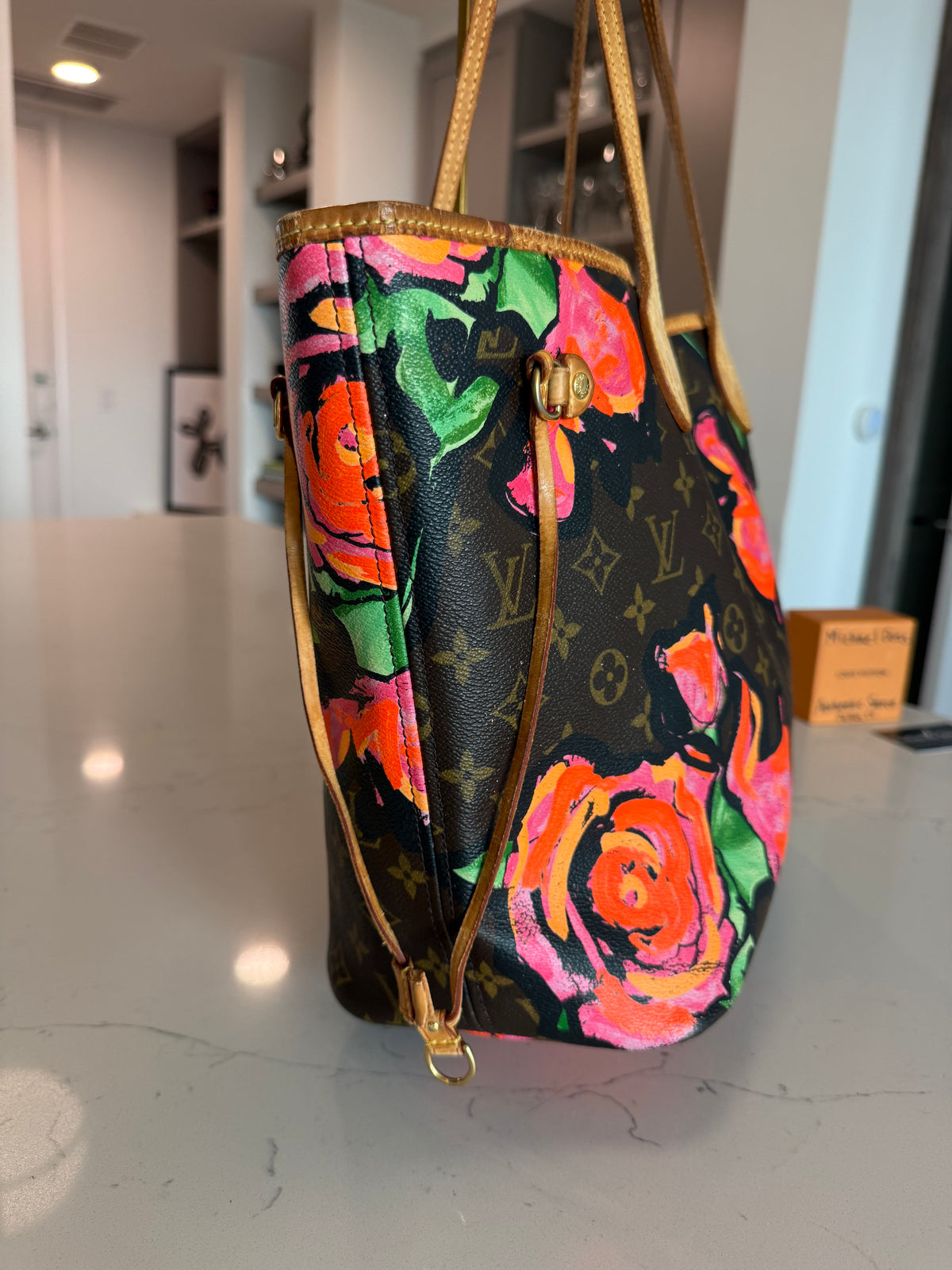 Louis Vuitton Neverfull MM Roses