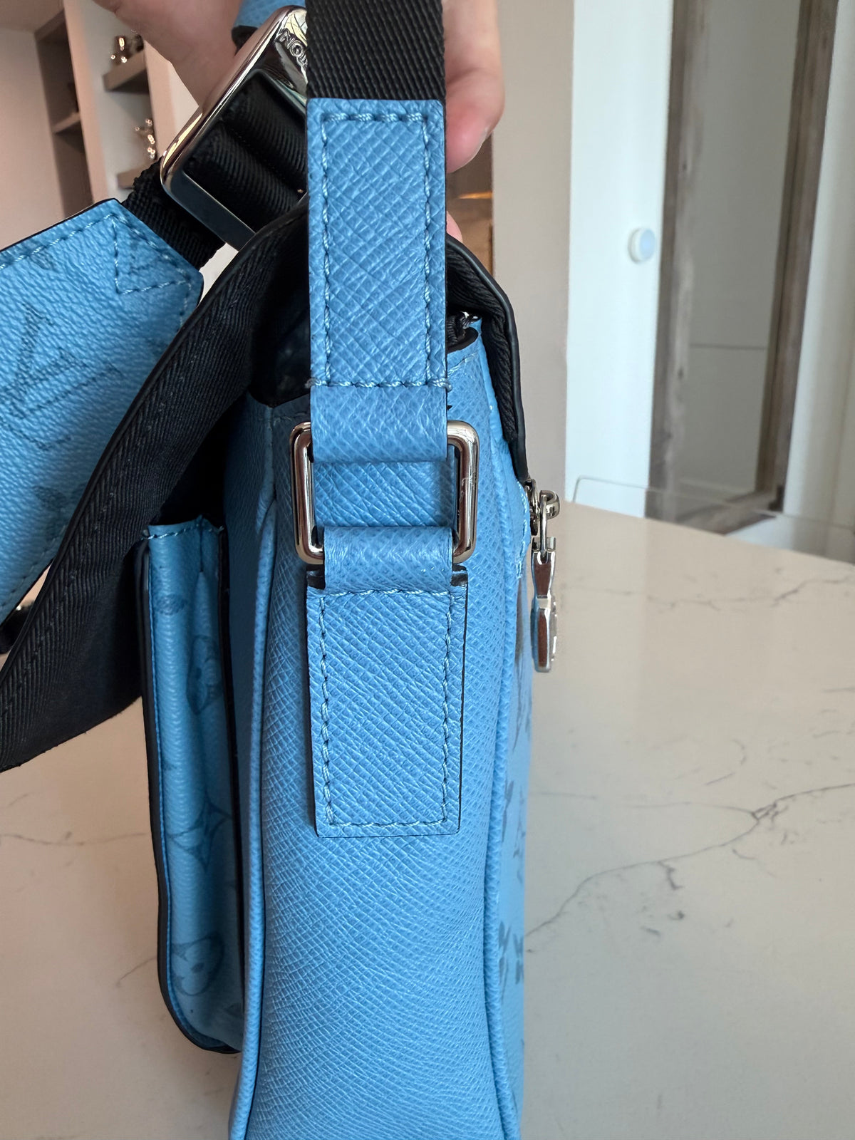 Louis Vuitton Tiagarama Messengerama Blue