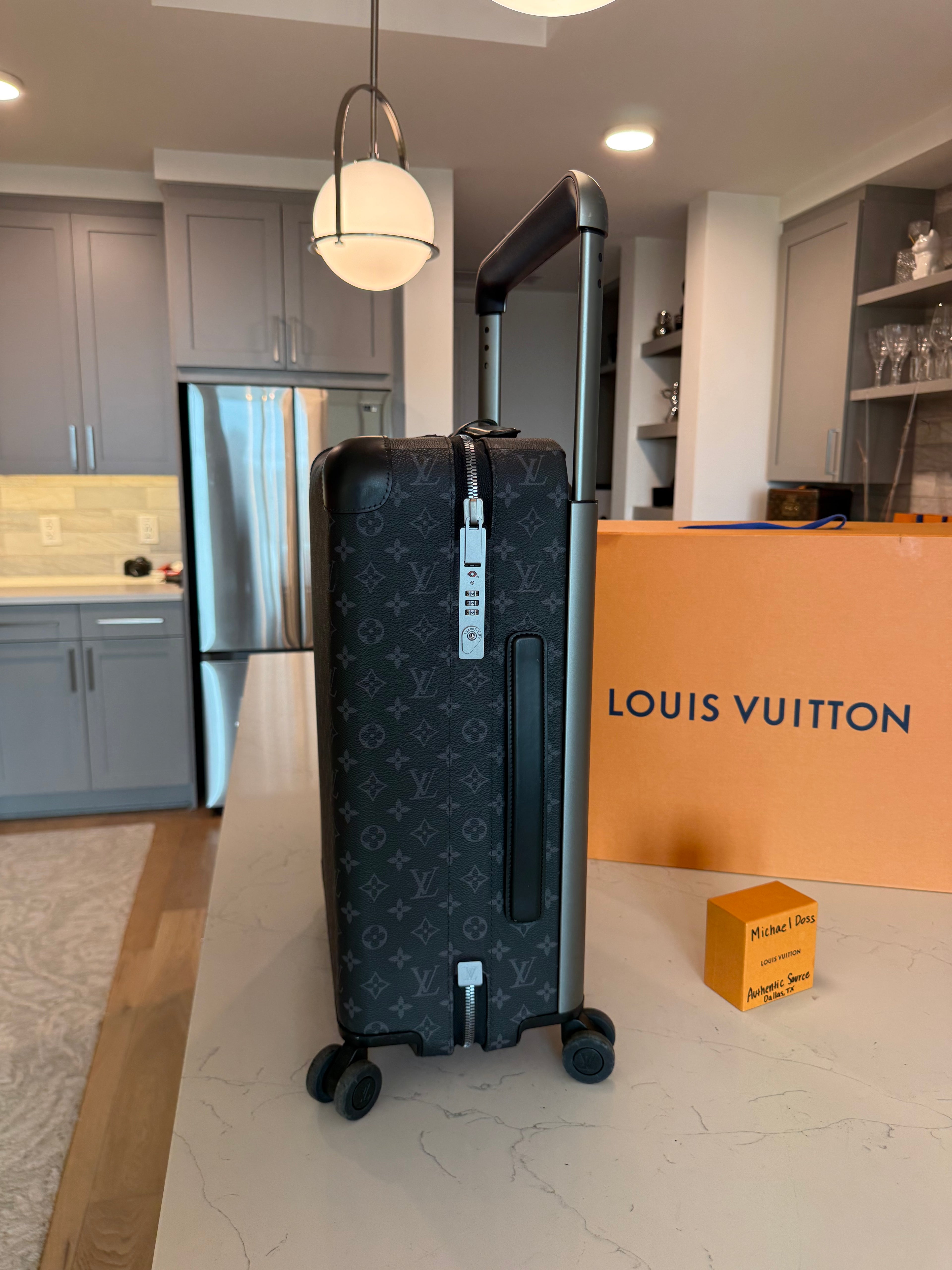 Louis Vuitton Horizon 55 Monogram Eclipse