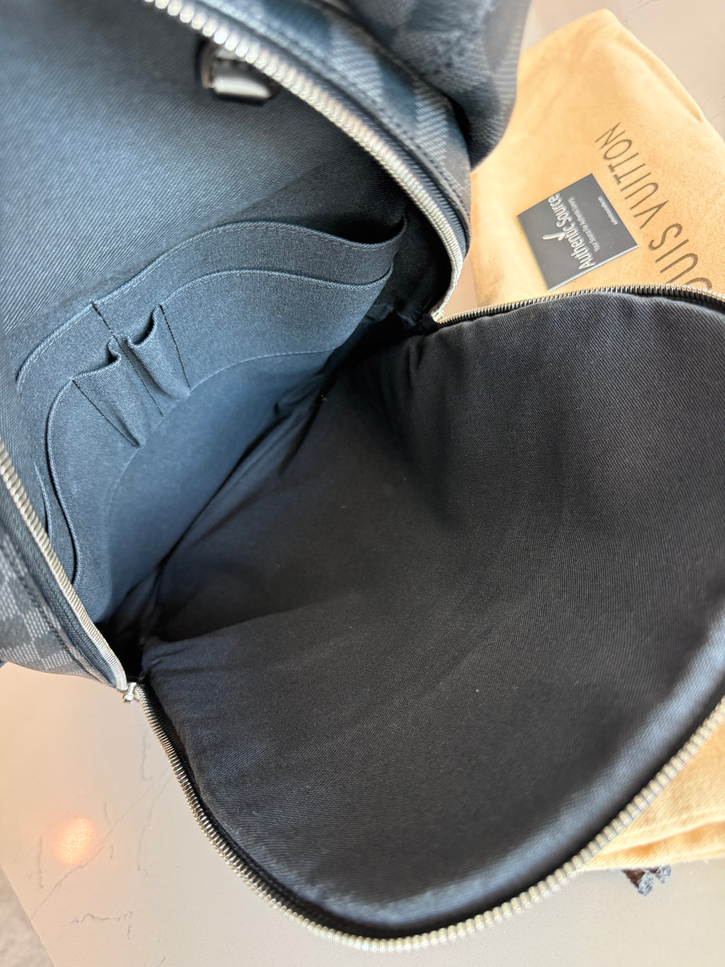 Louis Vuitton Michael Backpack Damier Graphite