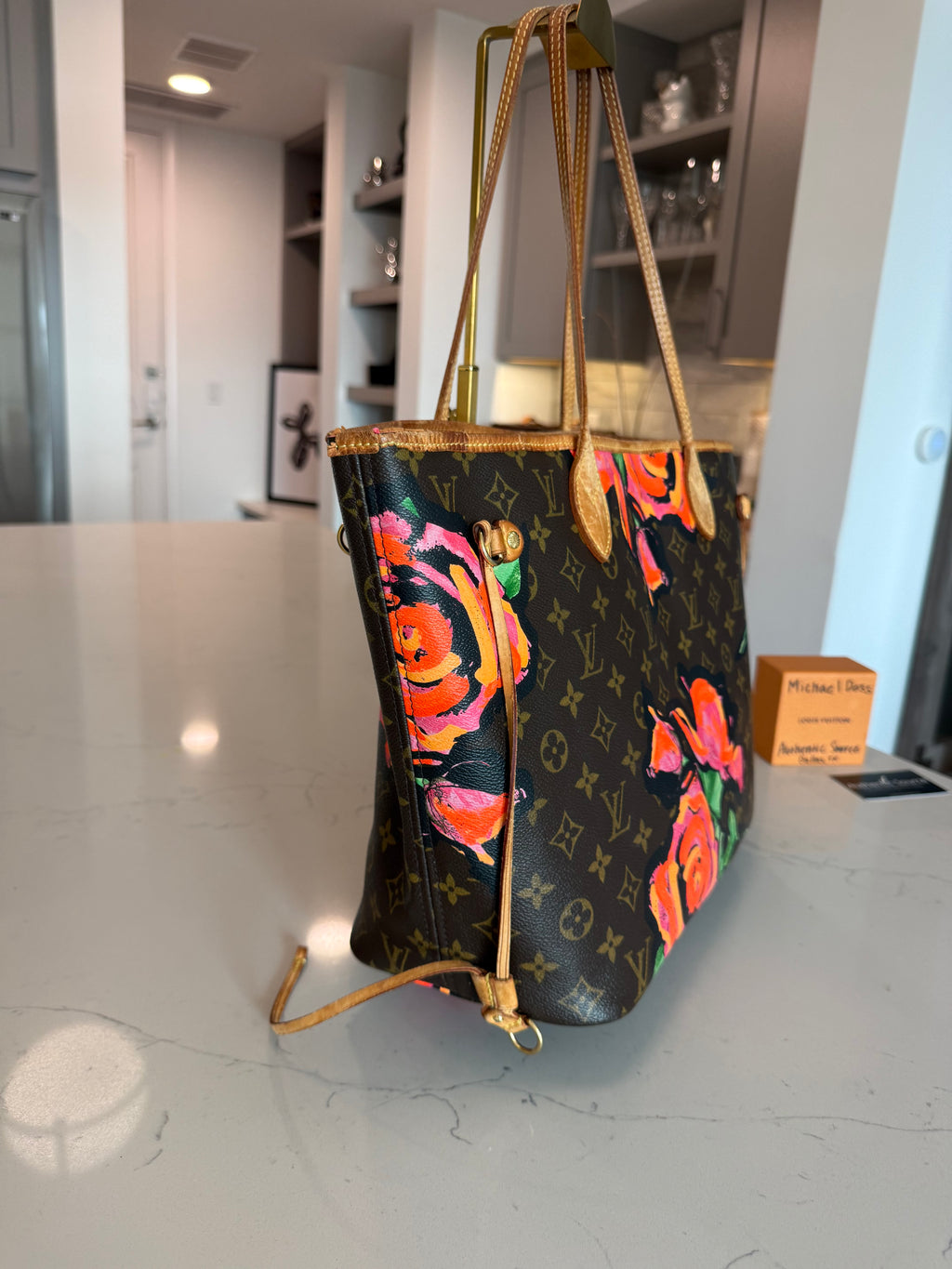 Louis Vuitton Neverfull MM Roses