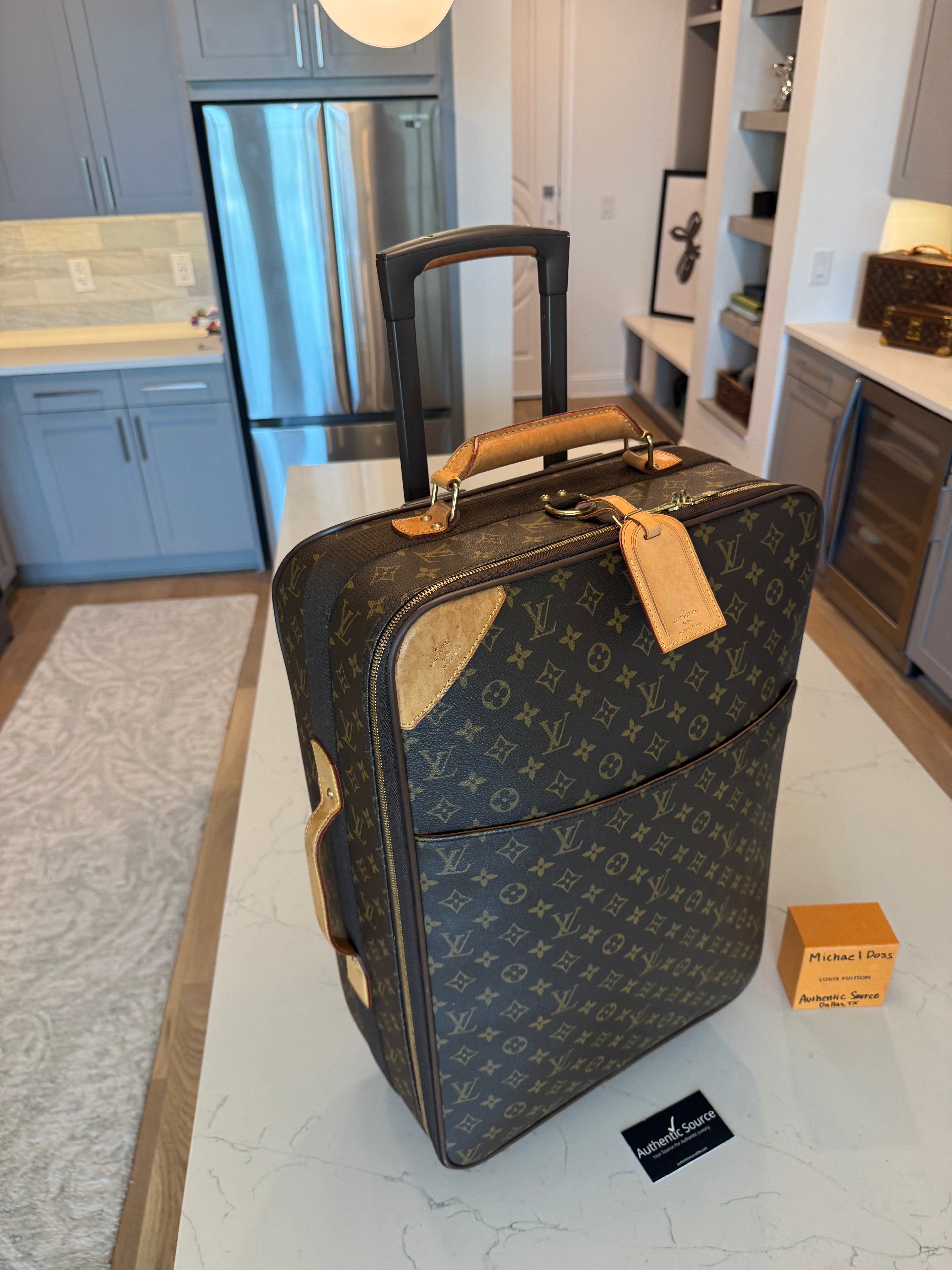 Louis Vuitton Pegase 55 Rolling Luggage