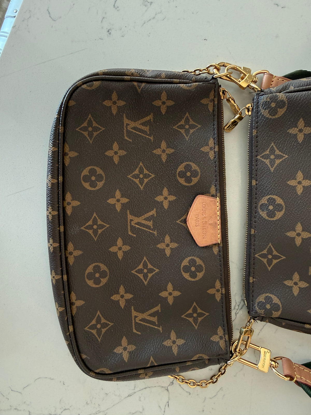 Louis Vuitton Multi Pochette Accessories Khaki