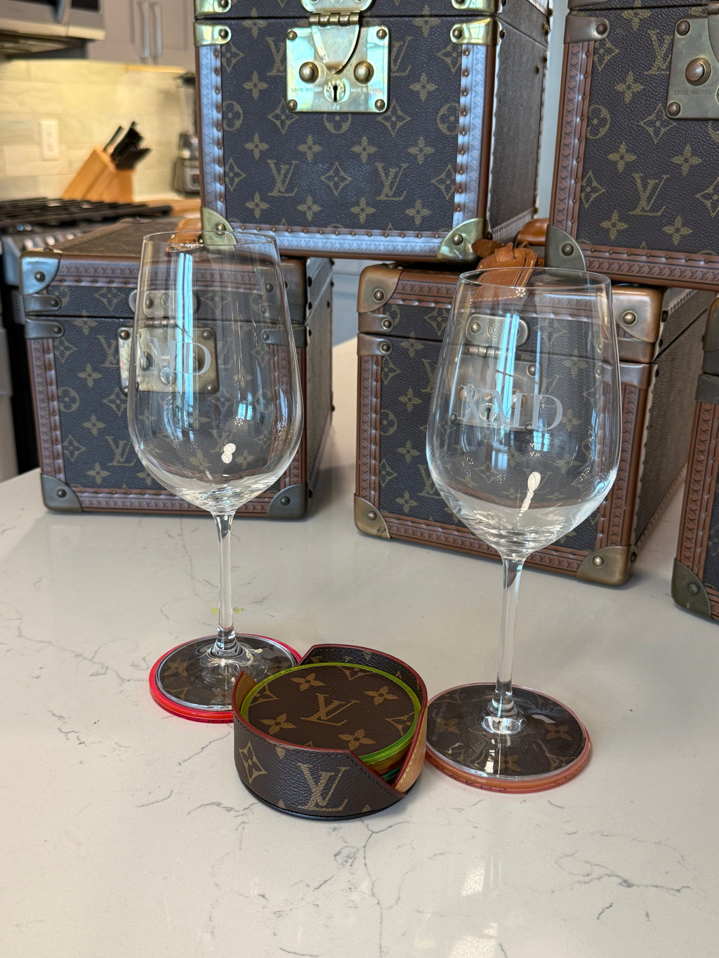 Louis Vuitton Monogram Coasters