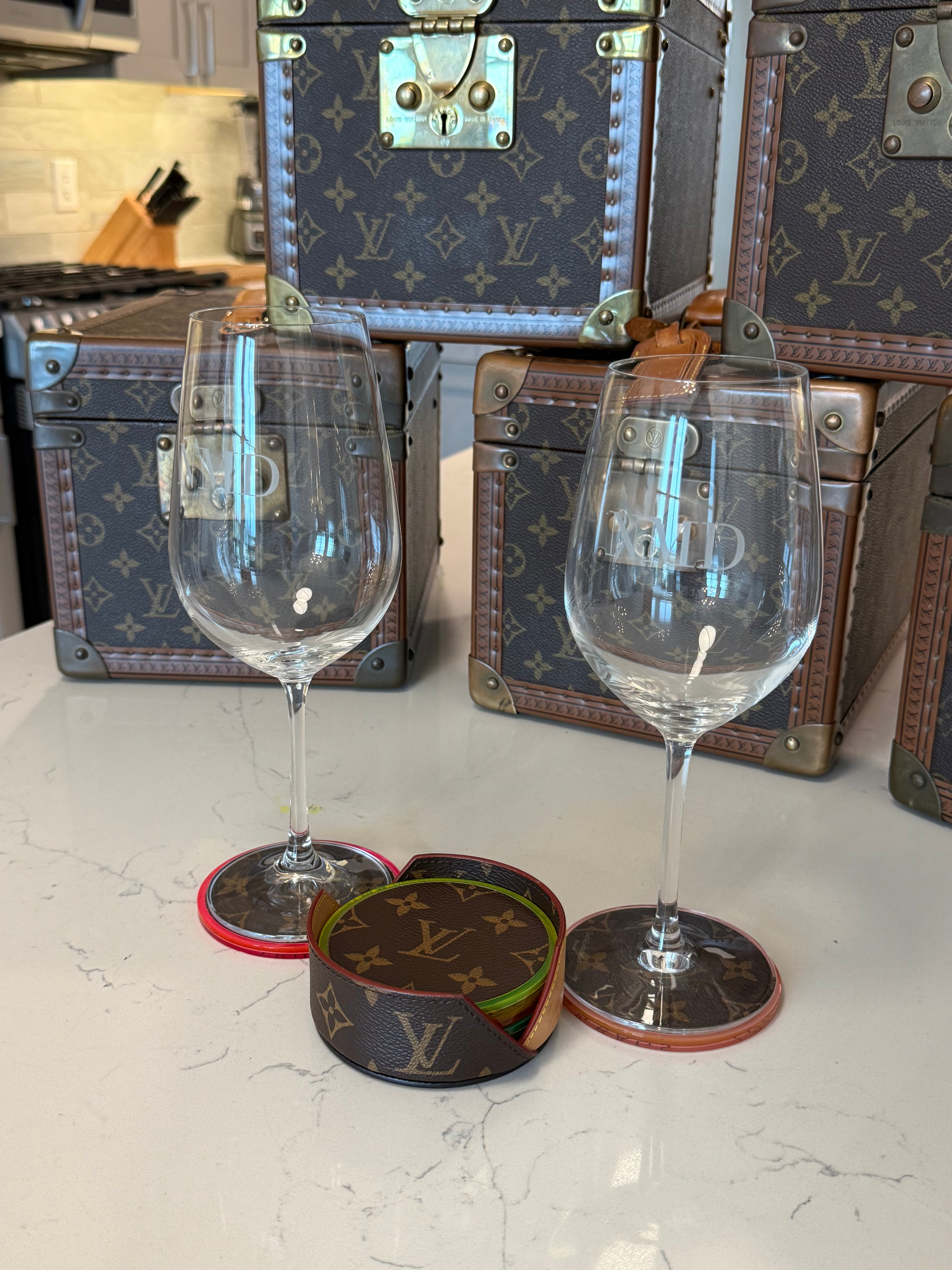 Louis Vuitton Monogram Coasters