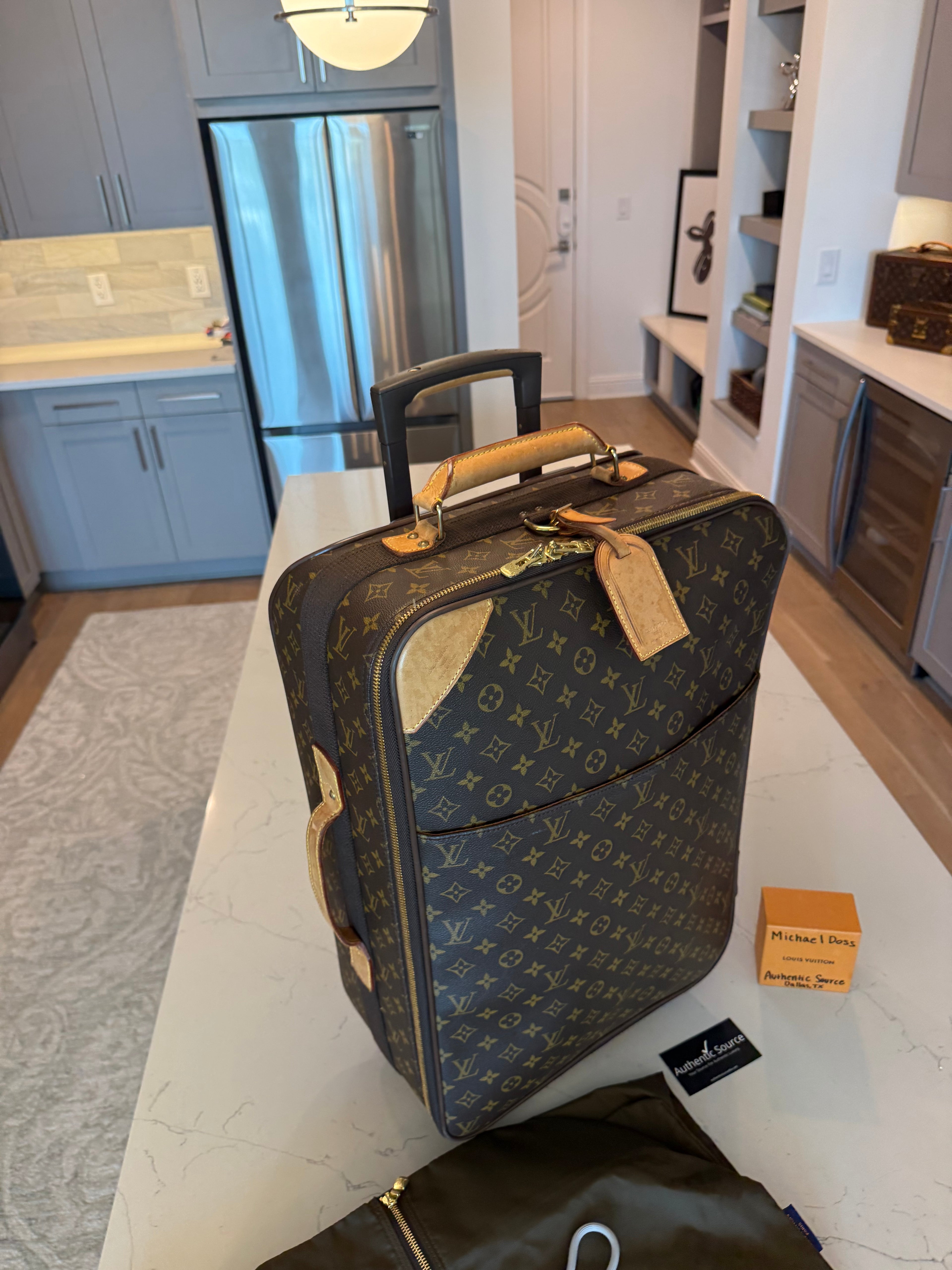 Louis Vuitton Pegase 55 Rolling Luggage