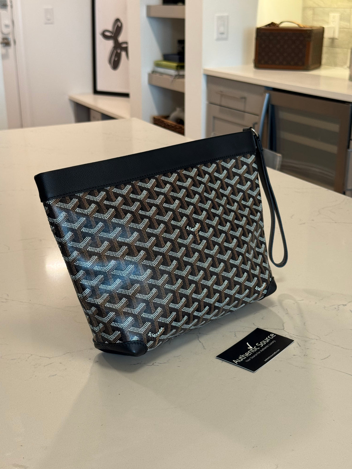Goyard Goyardine Conti Pouch