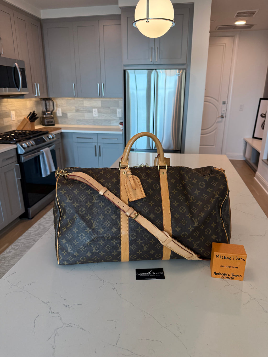 Louis Vuitton Keepall 55 Bandouliere