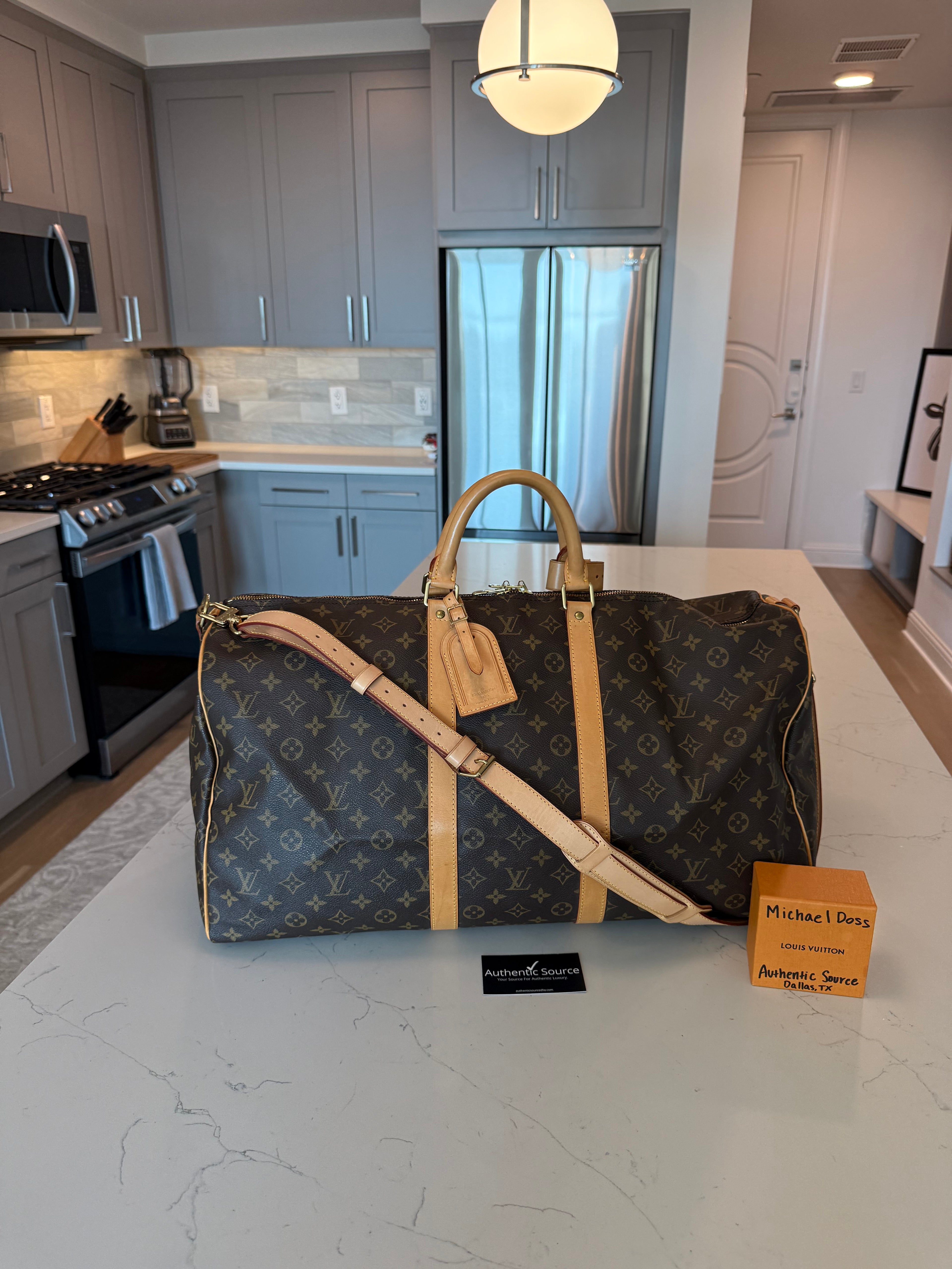 Louis Vuitton Keepall 55 Bandouliere