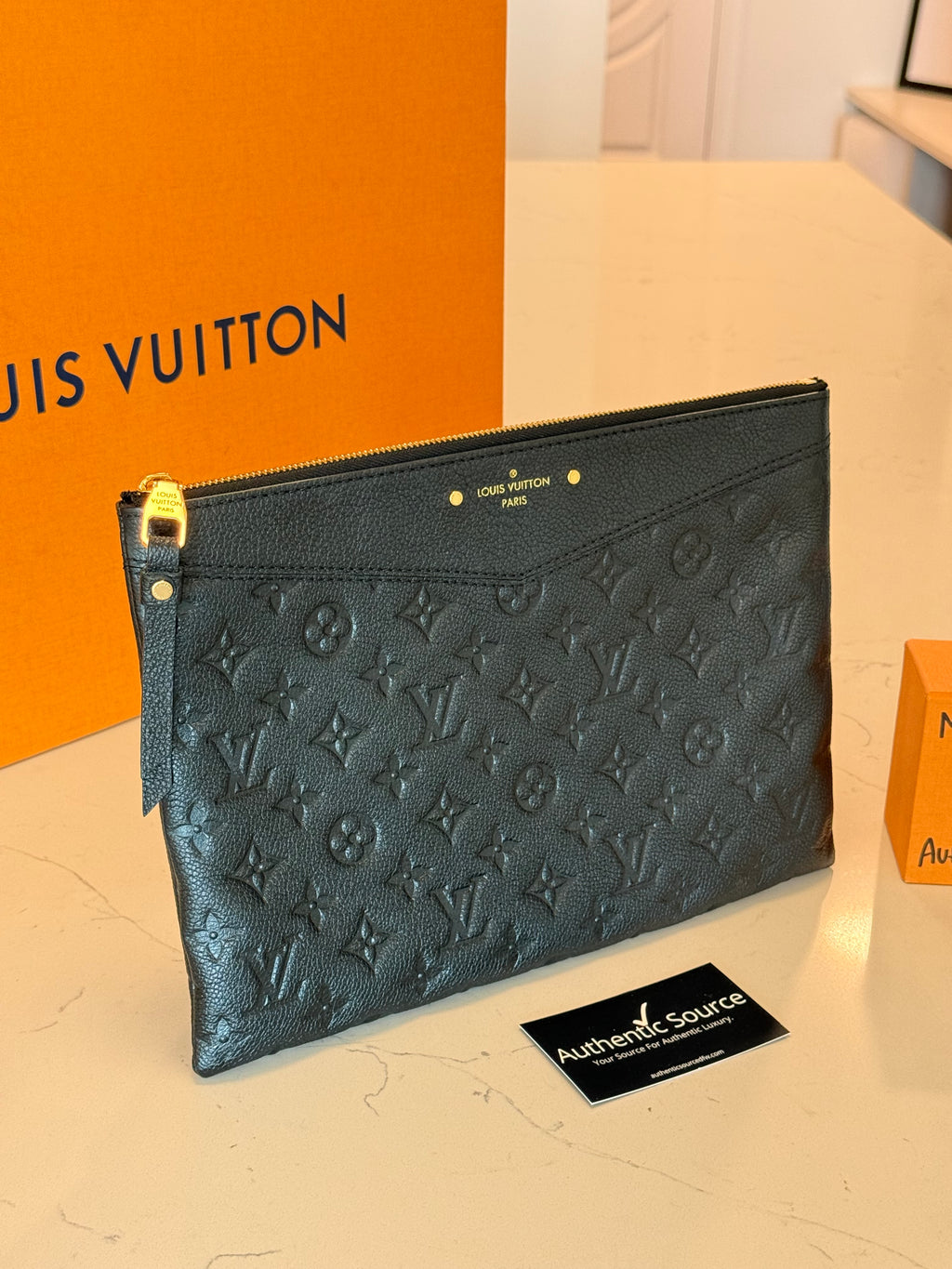 Louis Vuitton Daily Pouch Empreinte Noir