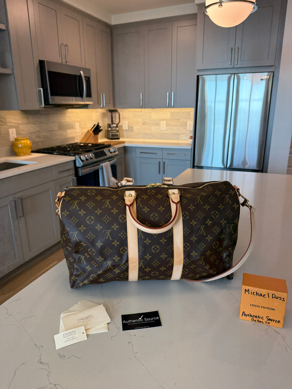 Louis Vuitton Keepall 45 Bandouliere