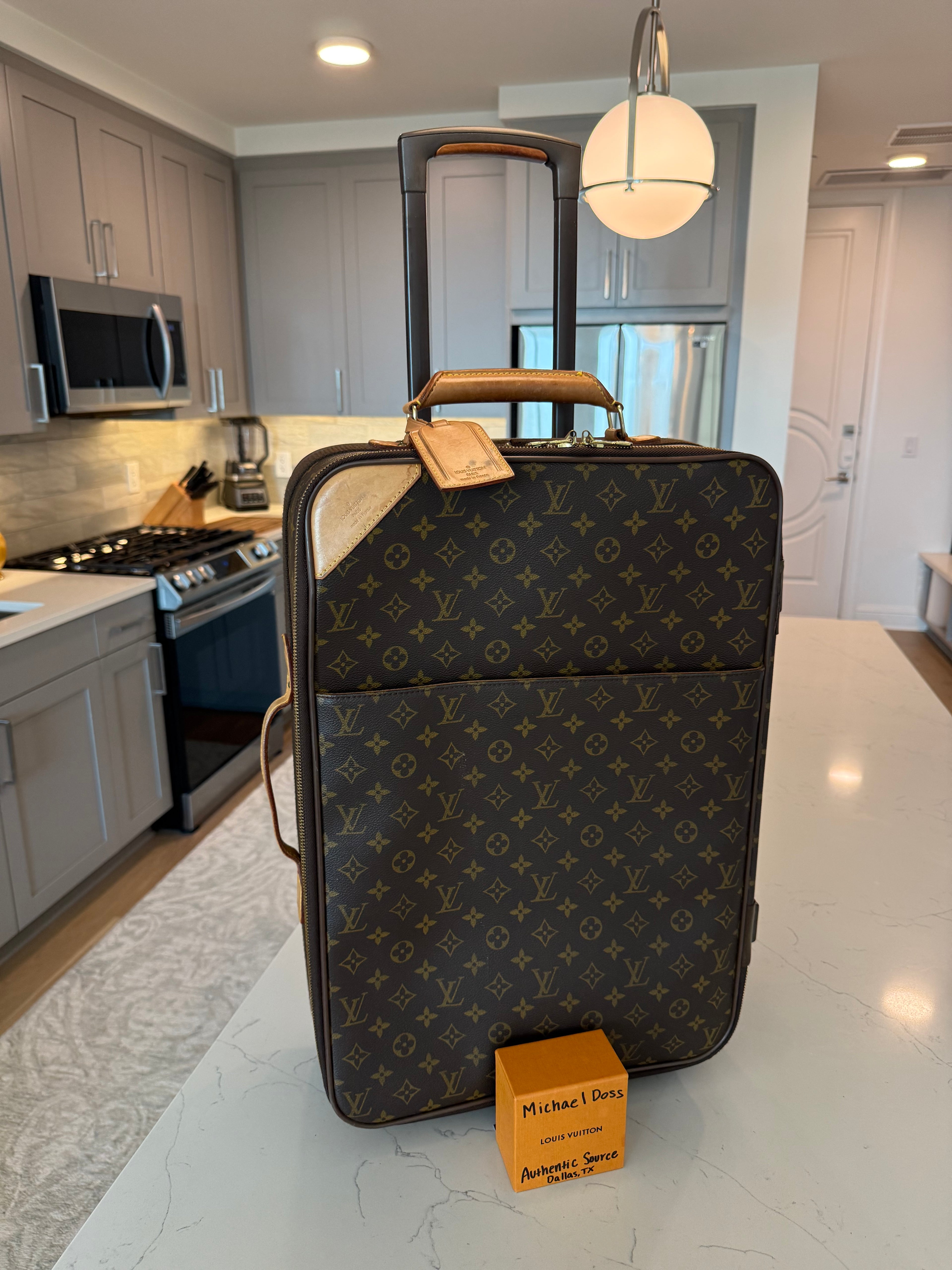 Louis Vuitton Pegase 55 Rolling Luggage