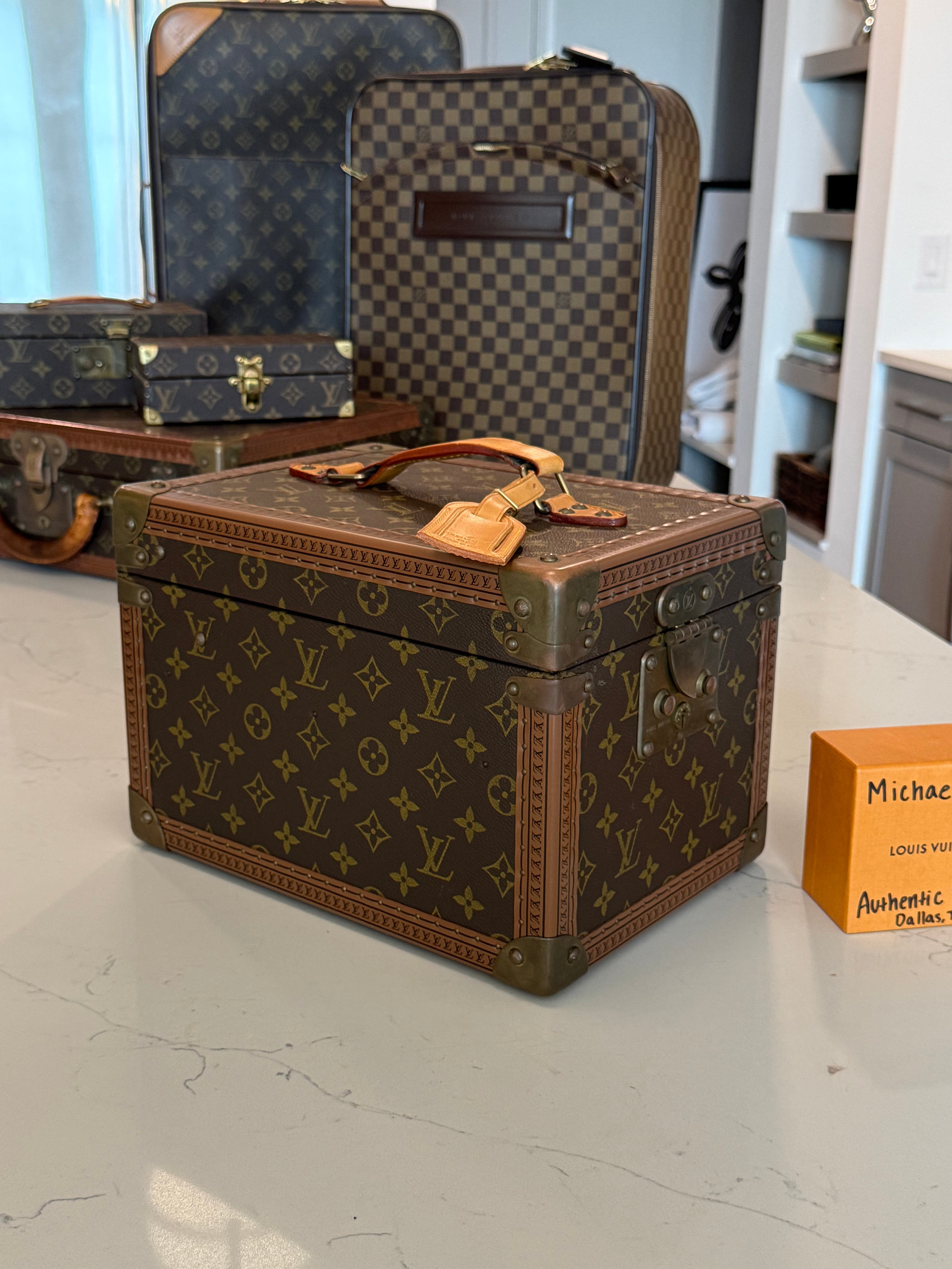 Louis Vuitton Boite Falcons Vanity Trunk