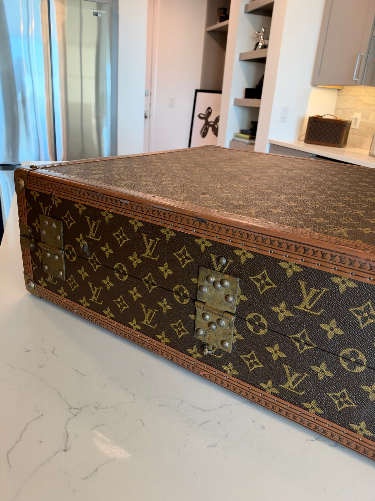 Louis Vuitton RARE Cotteville 60 Trunk