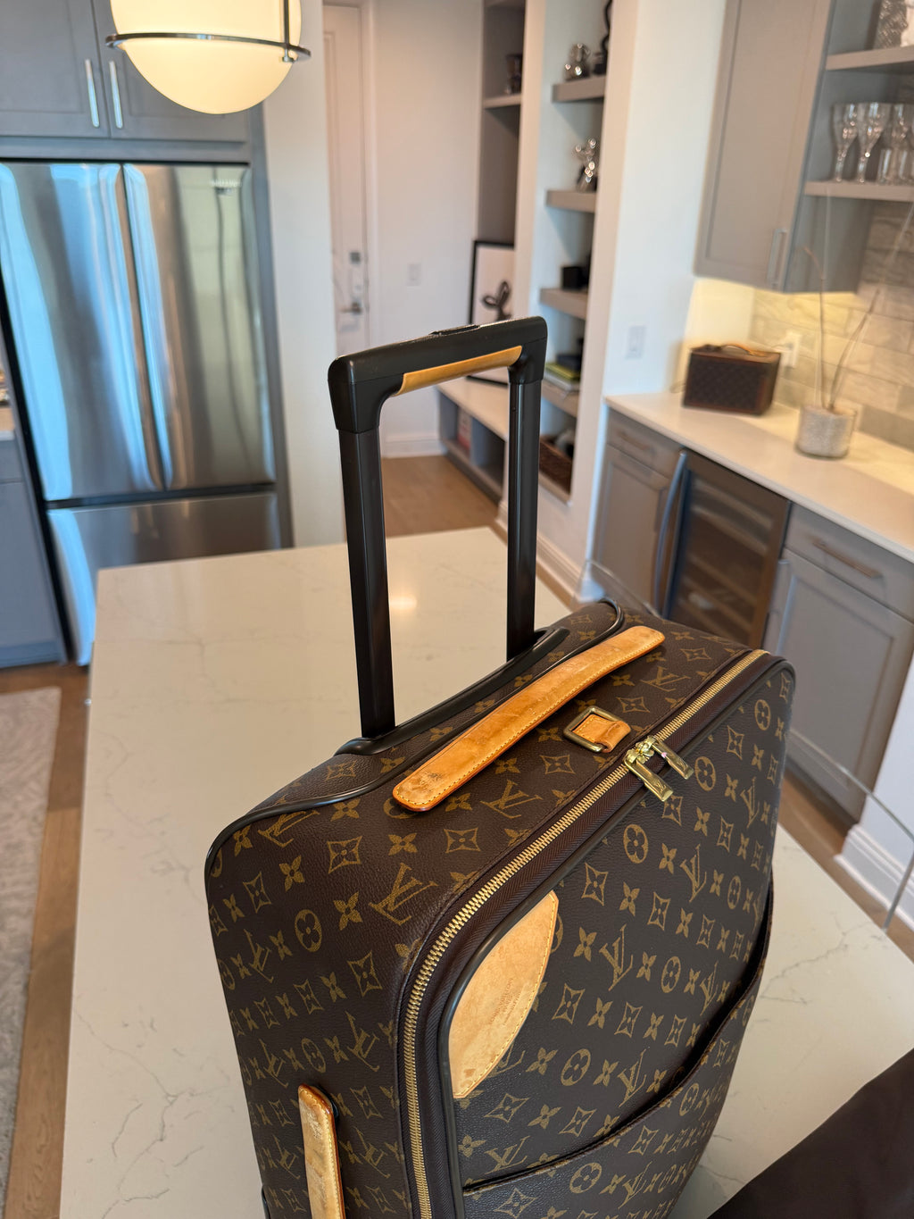 Louis Vuitton Pegase 55 Rolling Luggage