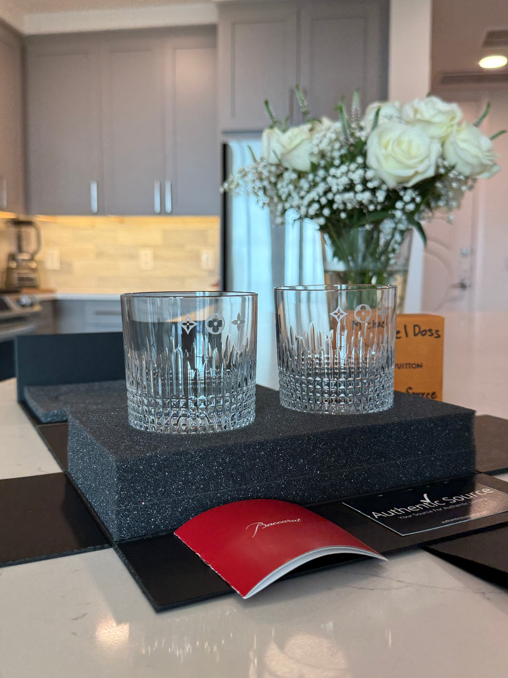 Louis Vuitton x Baccarat Glasses
