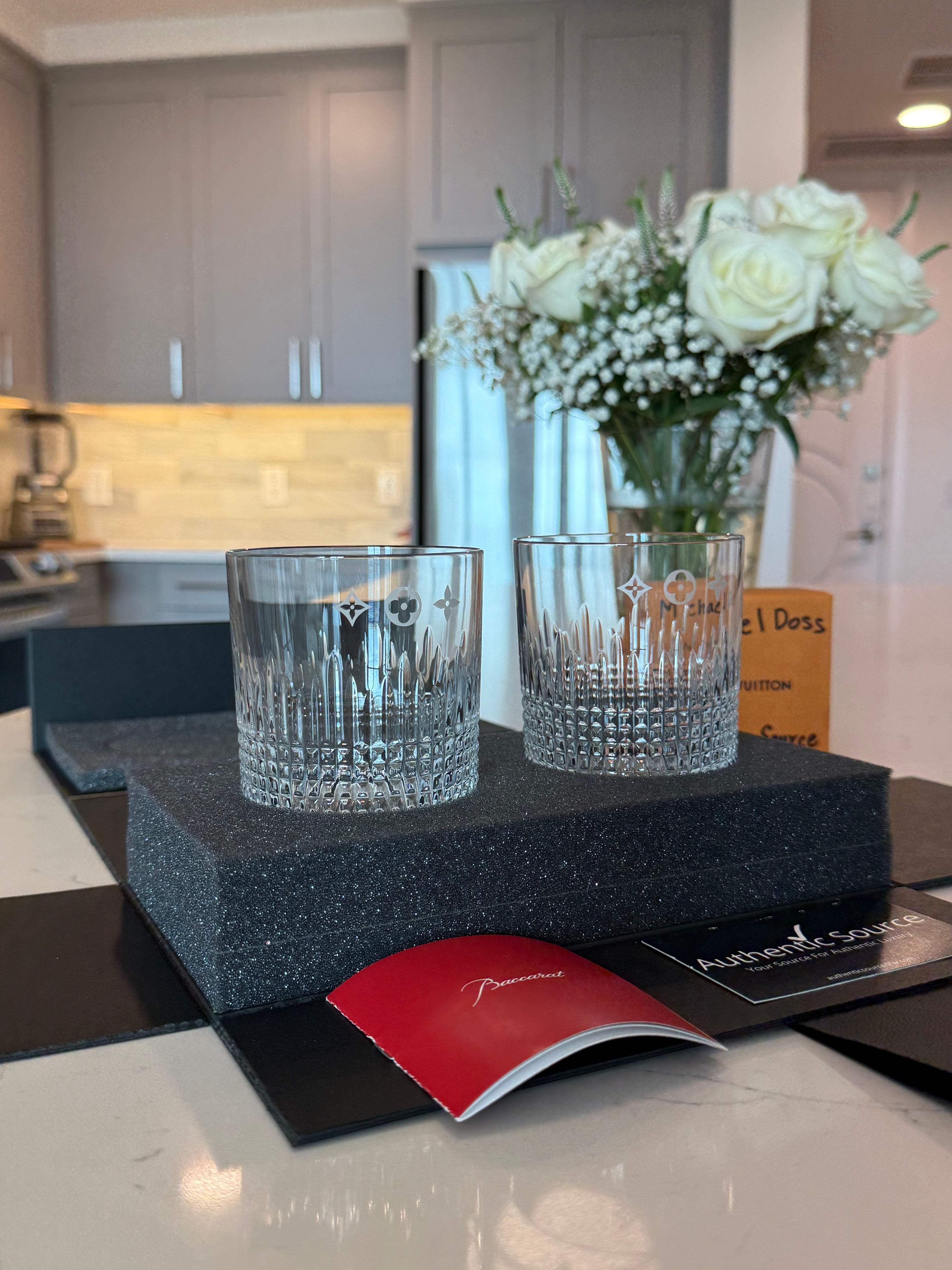 Louis Vuitton x Baccarat Glasses
