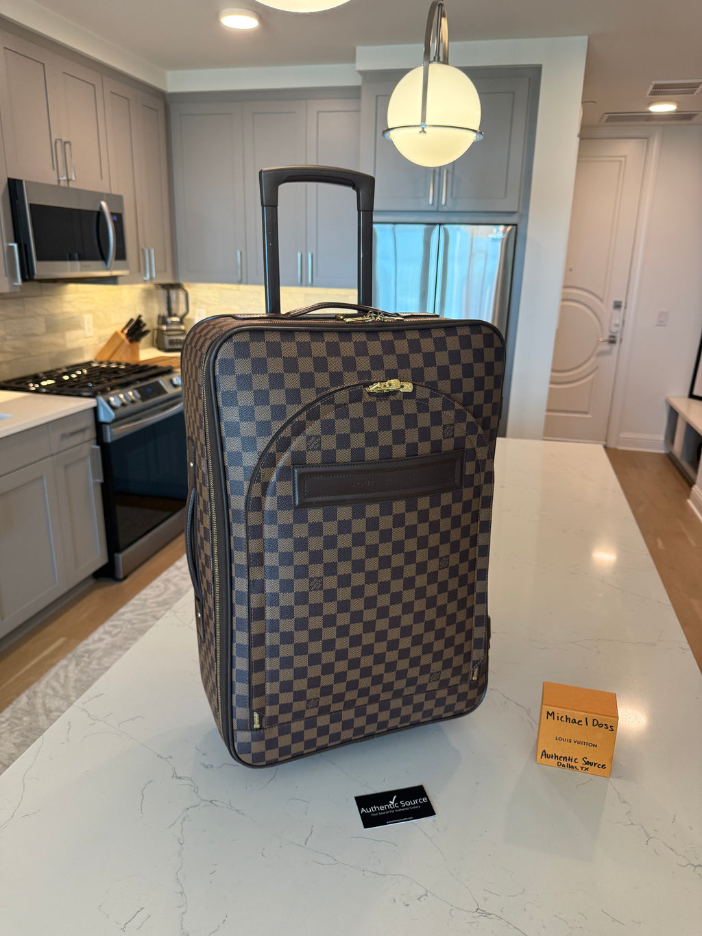 Louis Vuitton Pegase 55 Rolling Luggage